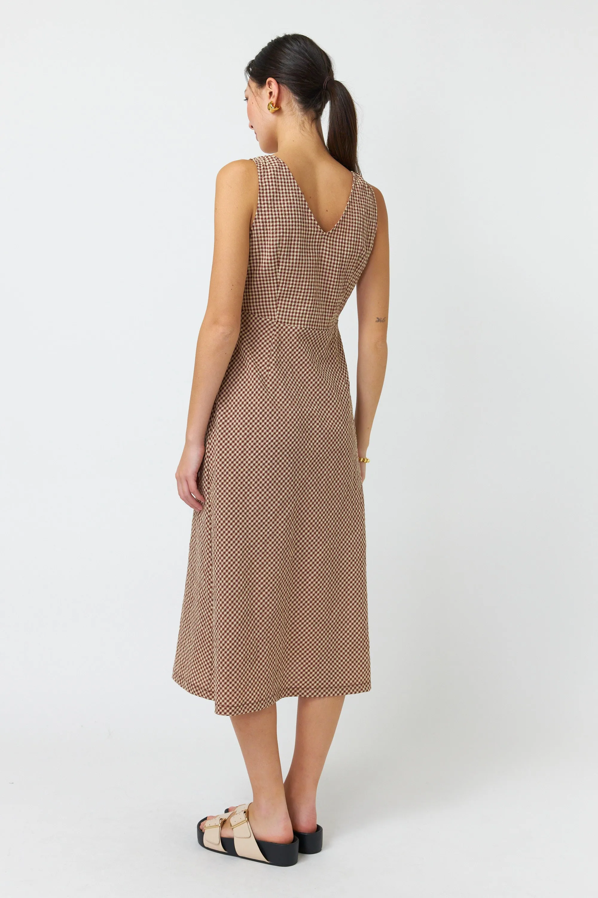 Gingham dress sold by Kate Sylvester product image thumbnail 3