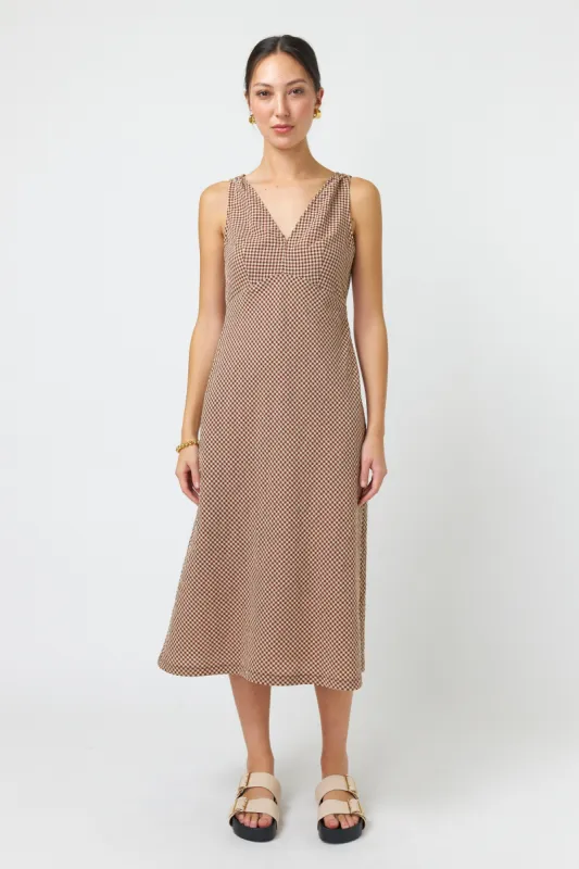 Gingham dress sold by Kate Sylvester