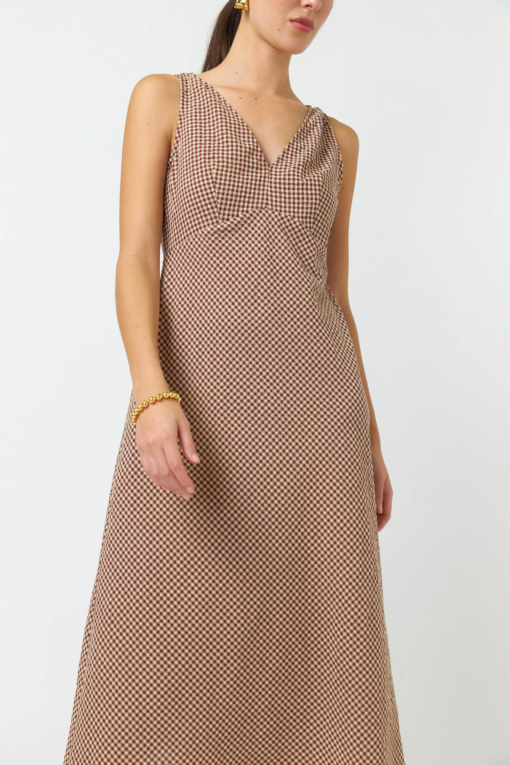 Gingham dress sold by Kate Sylvester product image thumbnail 5