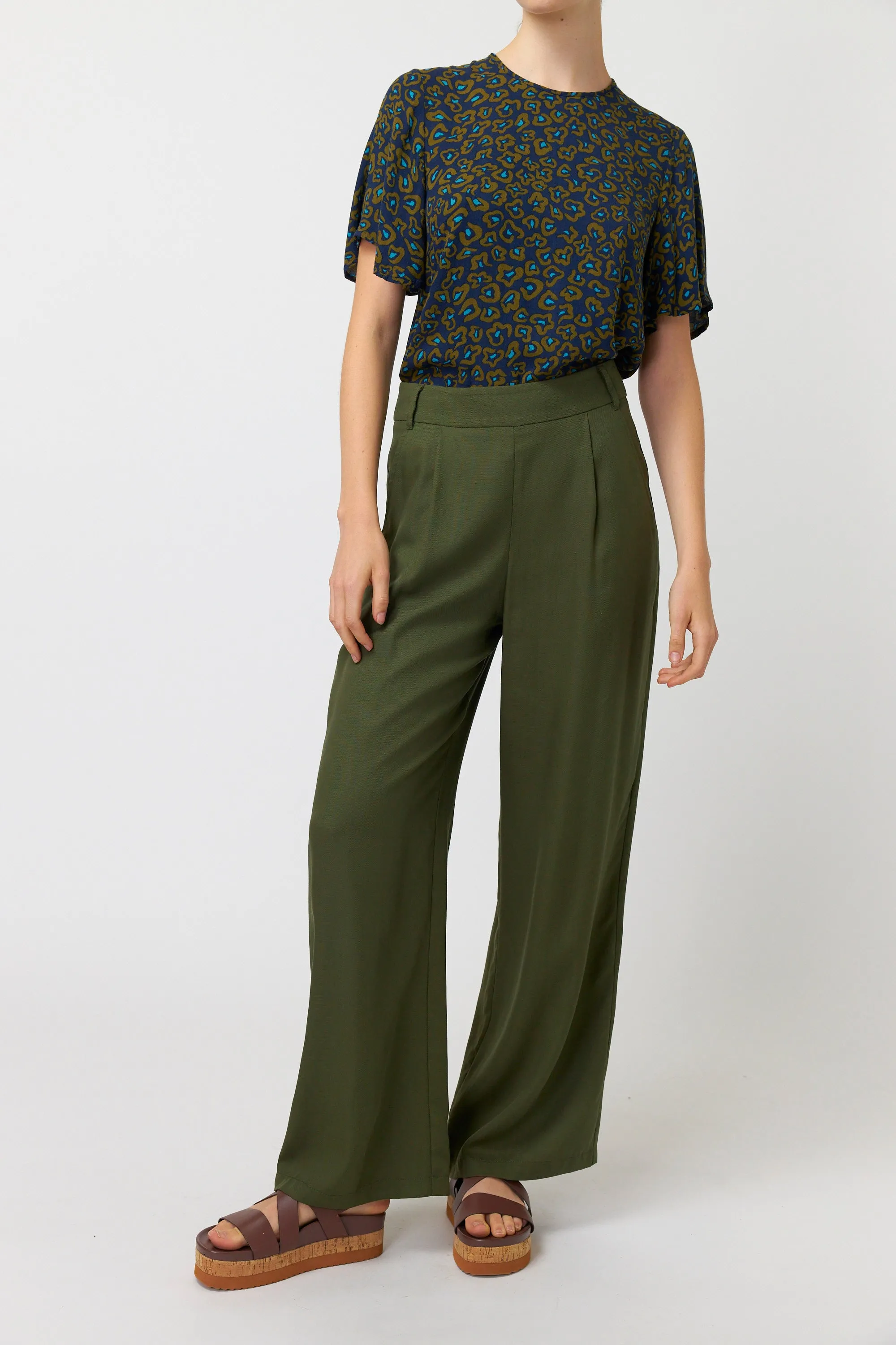 Utility wide leg trouser sold by Kate Sylvester product image thumbnail 4