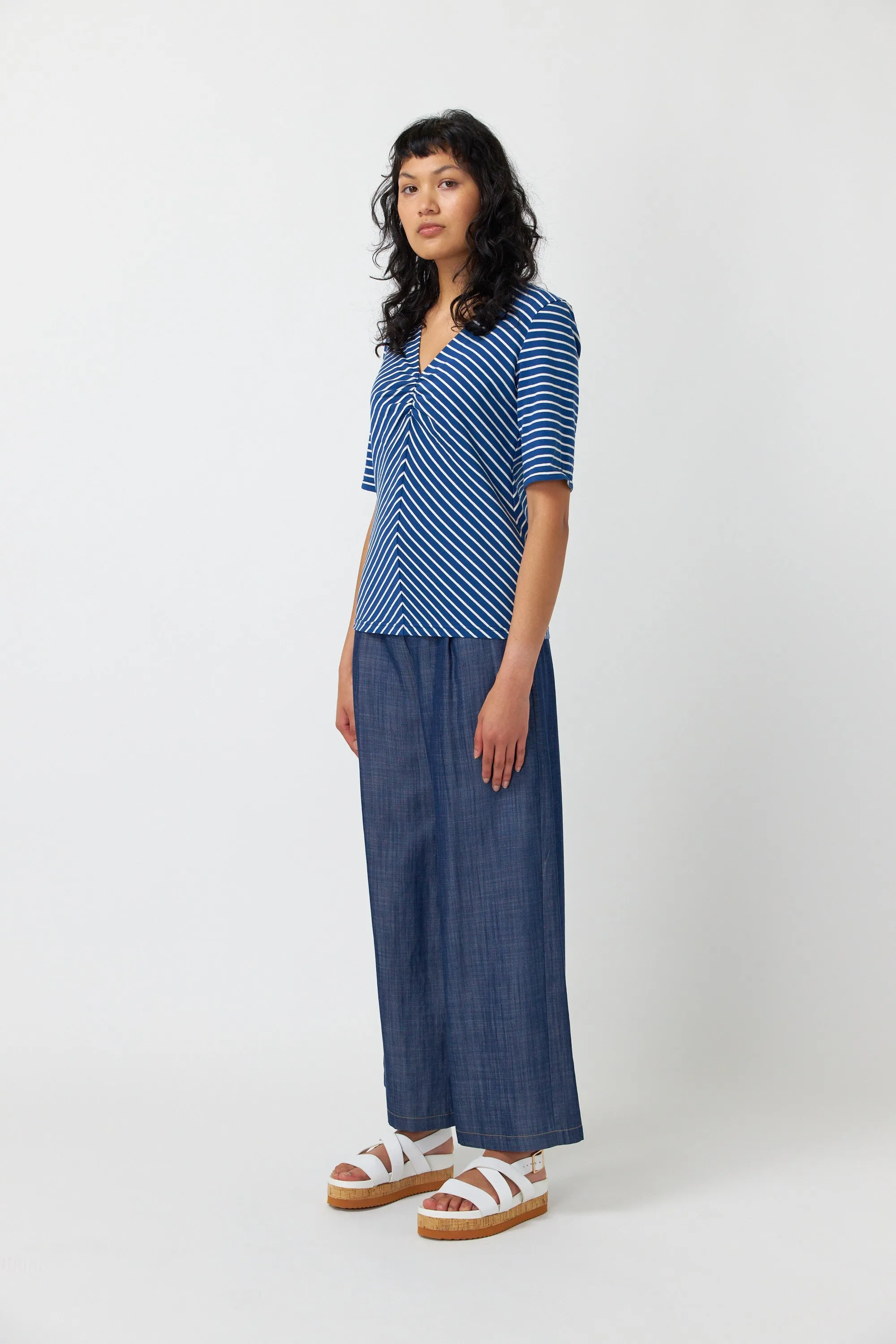 Stripey top sold by Kate Sylvester product image thumbnail 2