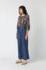 Chambray wide-leg trouser sold by Kate Sylvester
