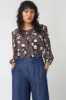 Chambray wide-leg trouser sold by Kate Sylvester