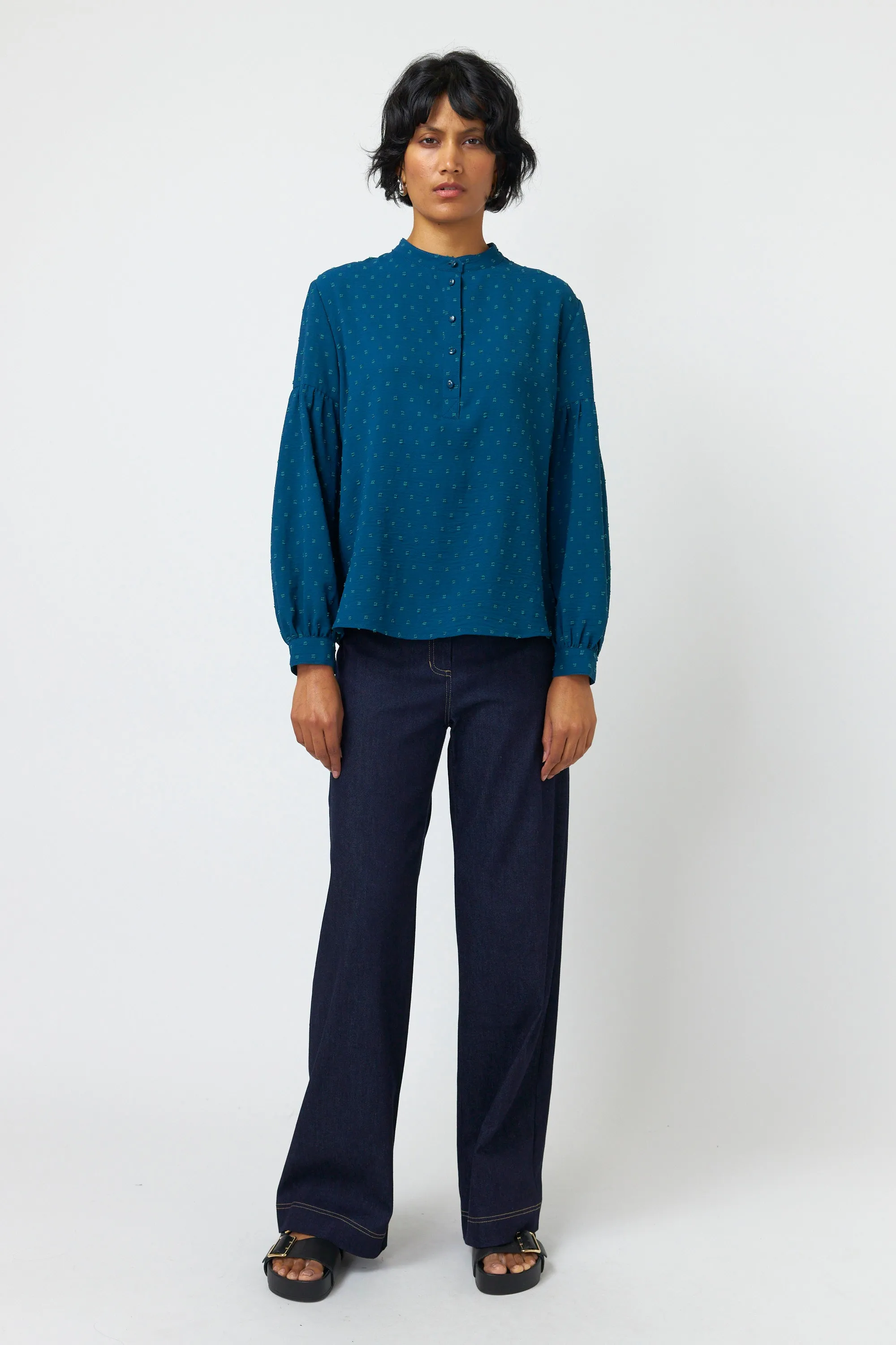 Dotty blouse sold by Kate Sylvester