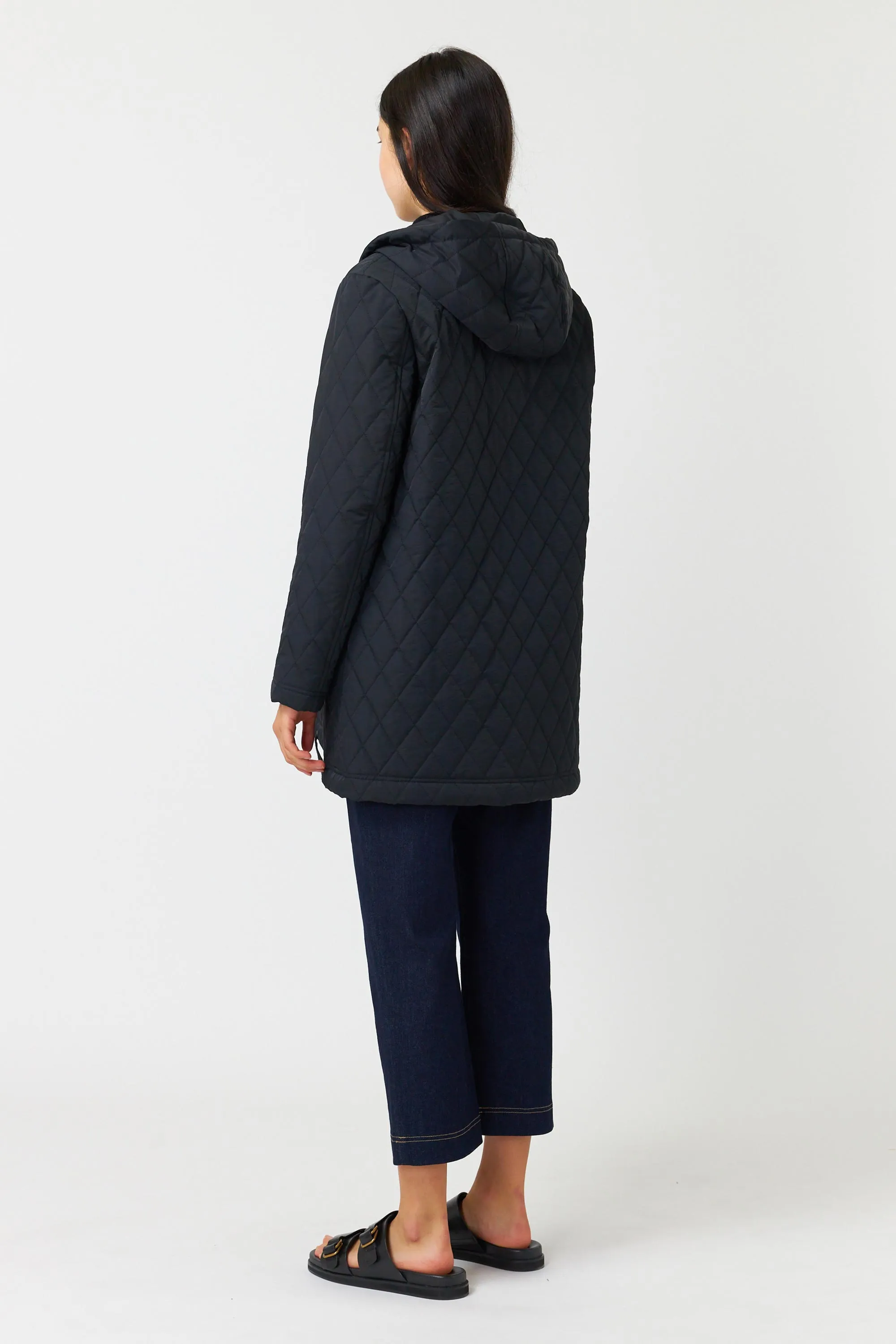 Quilted parka sold by Kate Sylvester product image thumbnail 4