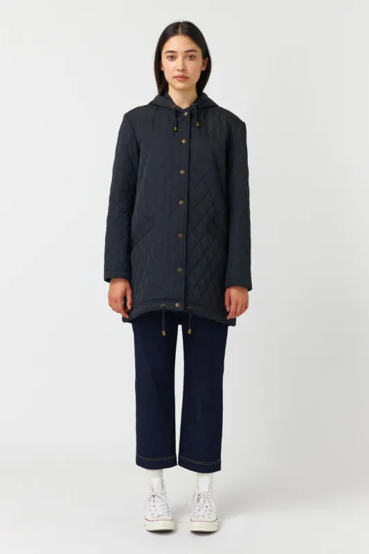 Quilted parka sold by Kate Sylvester