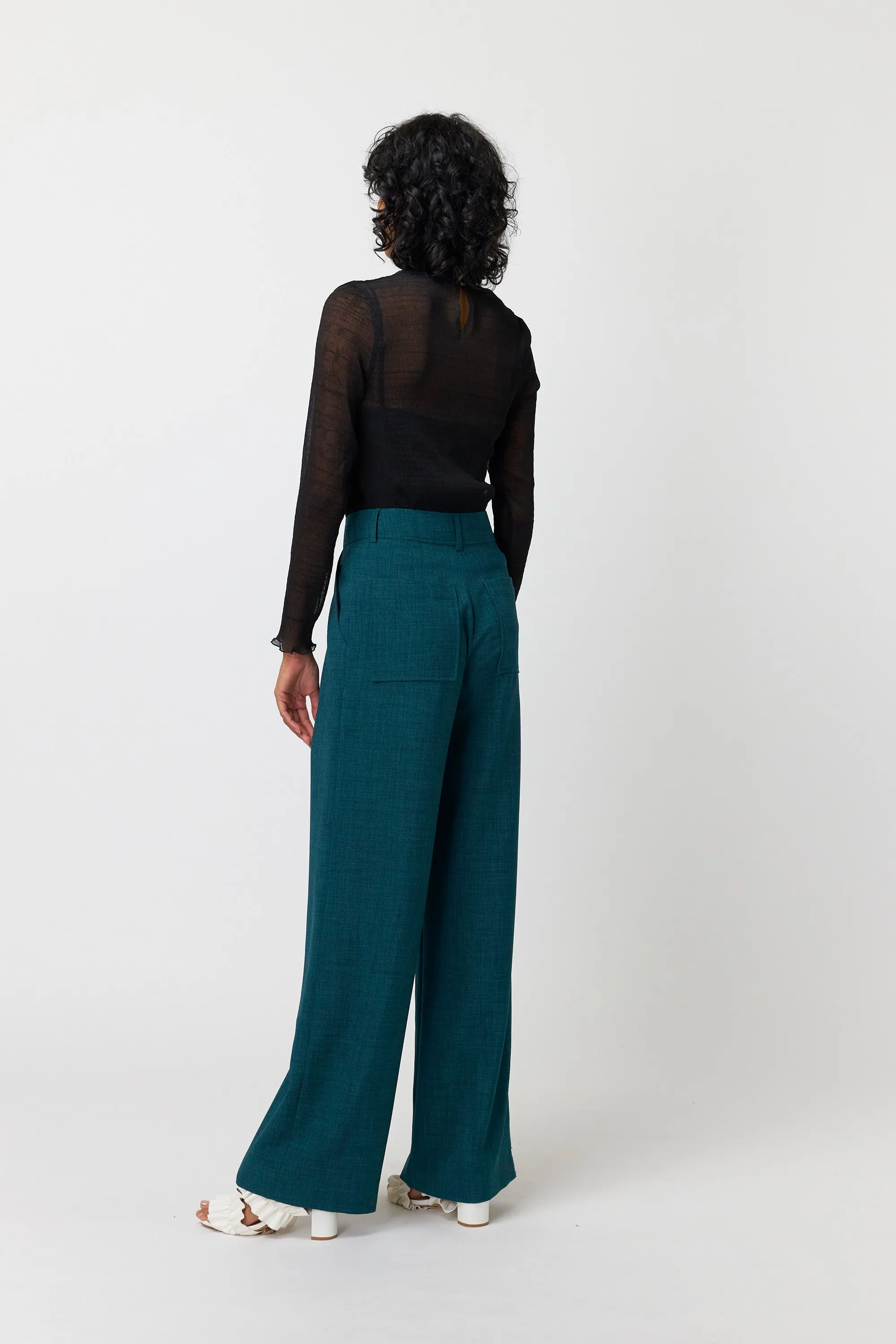 Selina longsleeve top sold by Kate Sylvester product image thumbnail 3