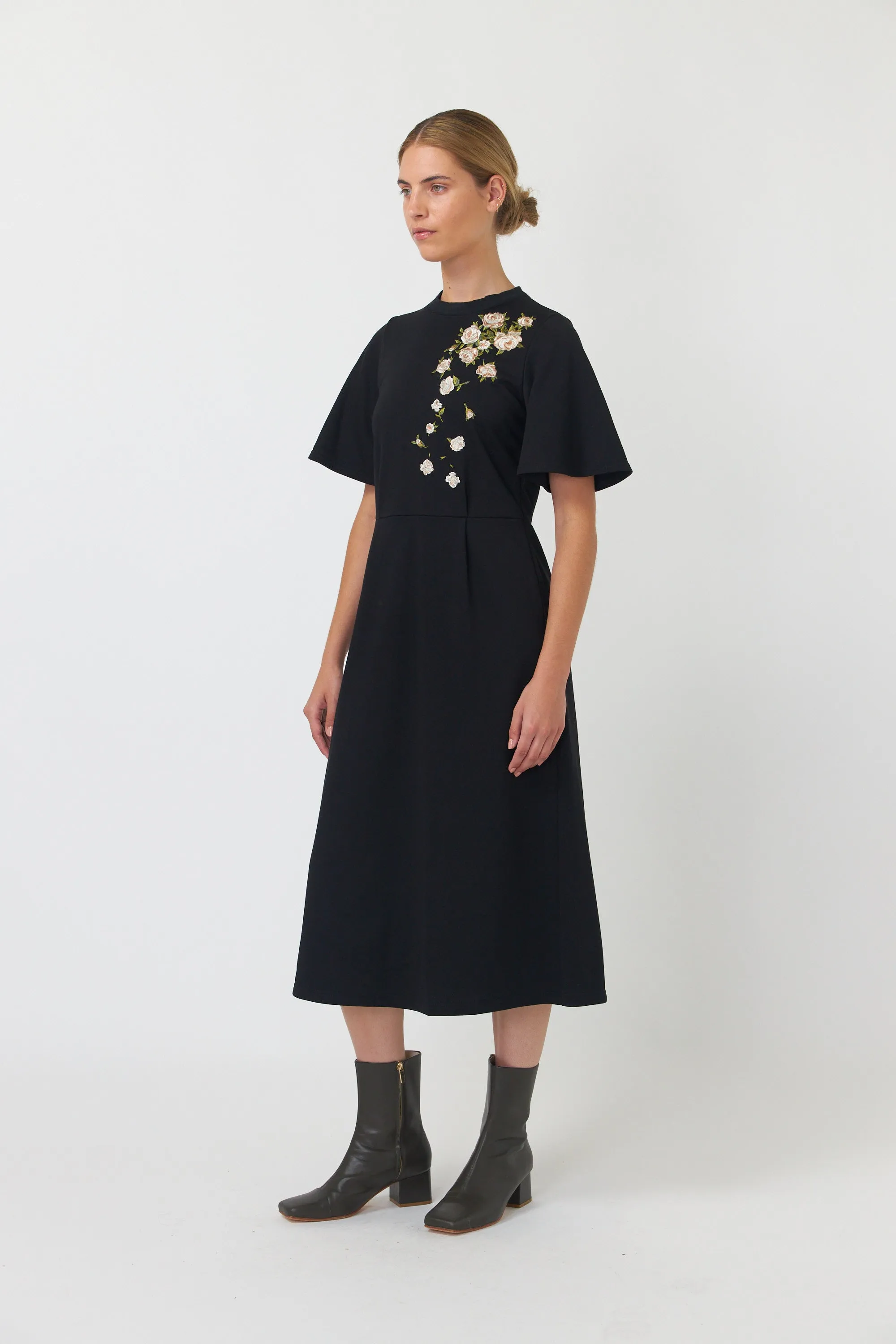 Falling roses dress sold by Kate Sylvester product image thumbnail 2