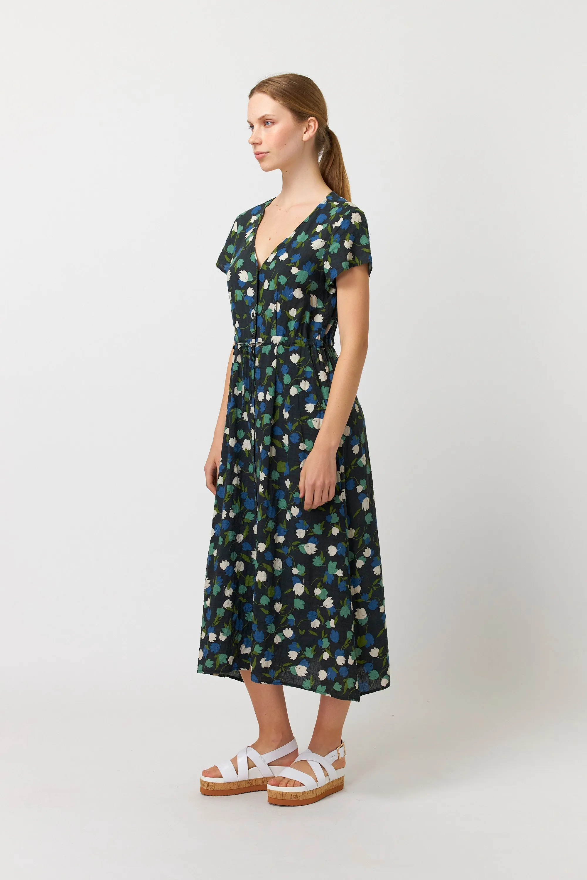 Tulips midi dress sold by Kate Sylvester product image thumbnail 2