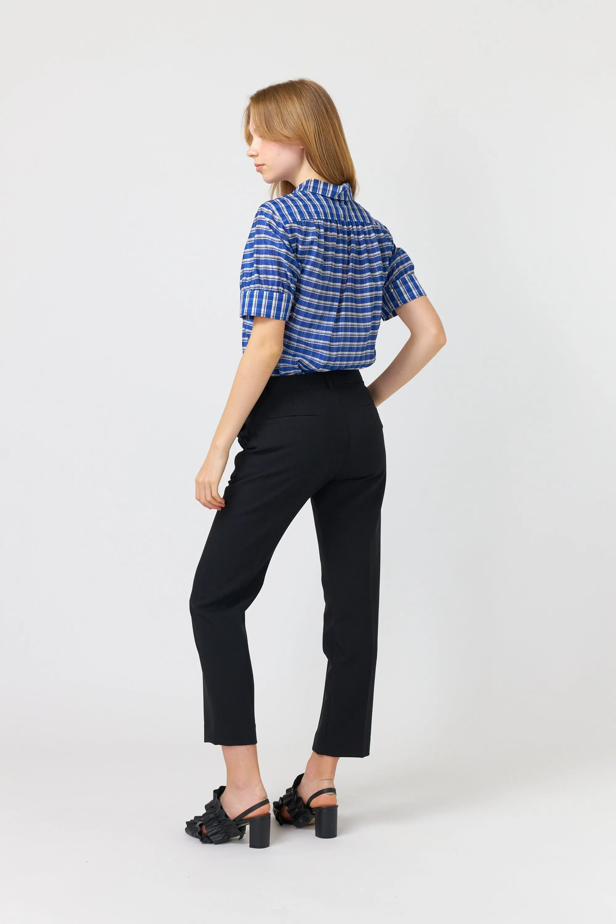 Checked blouse sold by Kate Sylvester product image thumbnail 3