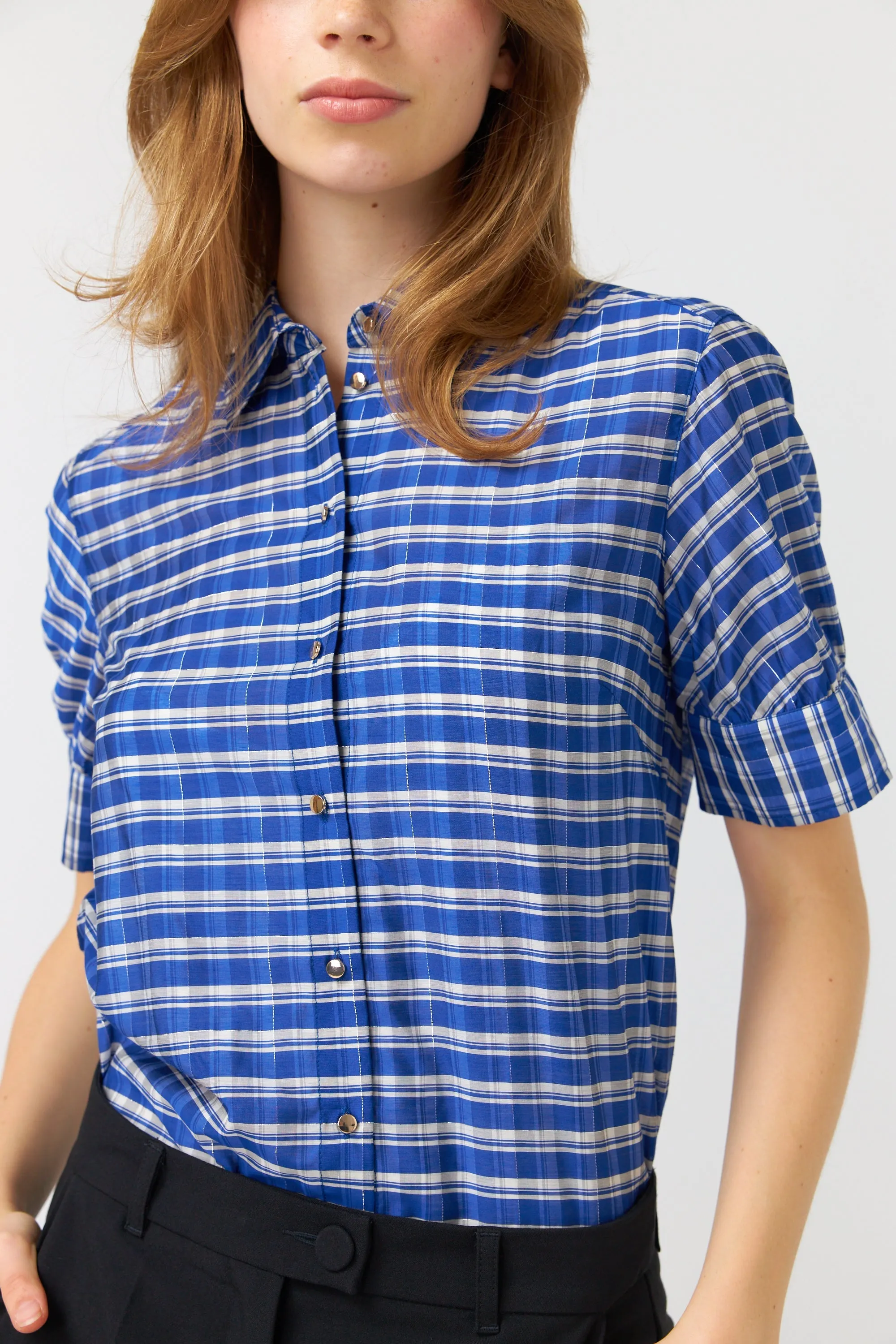 Checked blouse sold by Kate Sylvester product image thumbnail 4
