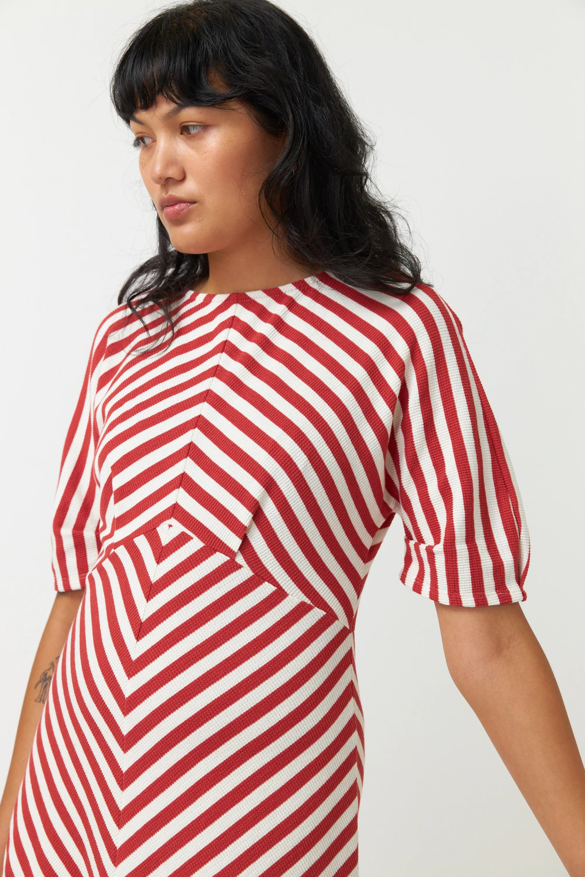 Stripey dress sold by Kate Sylvester product image thumbnail 5