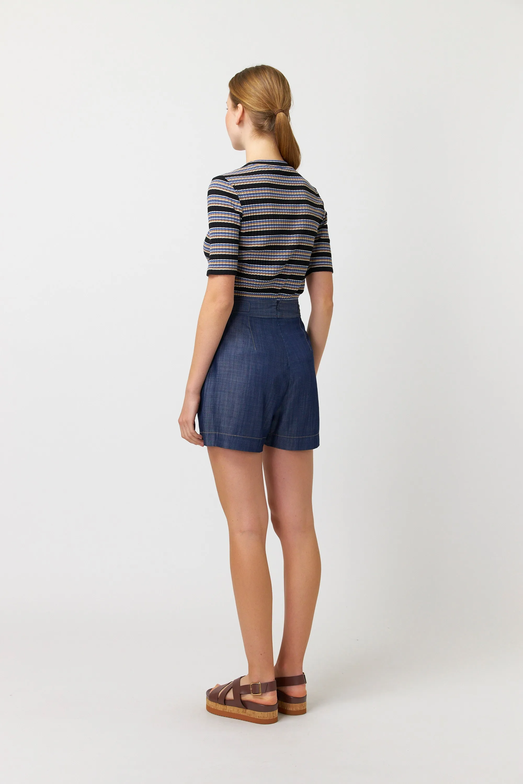 Stripey top sold by Kate Sylvester product image thumbnail 3