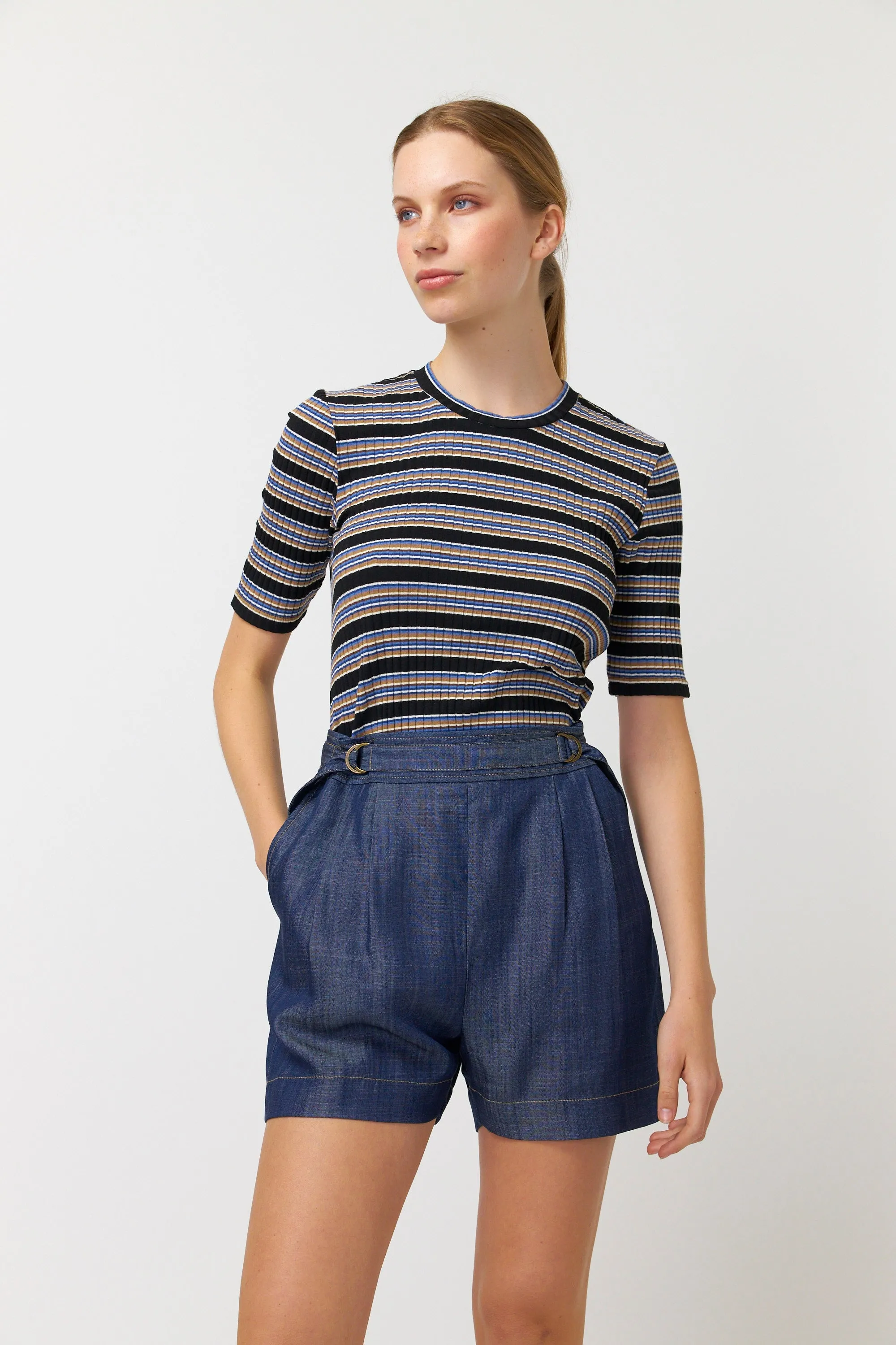 Stripey top sold by Kate Sylvester product image thumbnail 4