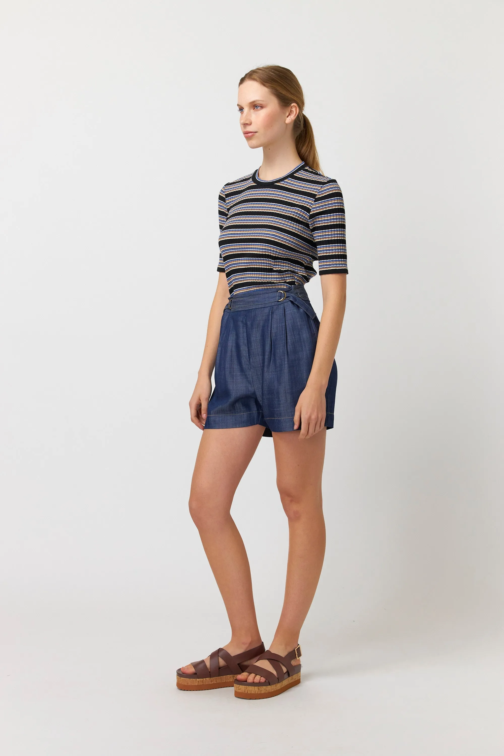 Stripey top sold by Kate Sylvester product image thumbnail 2