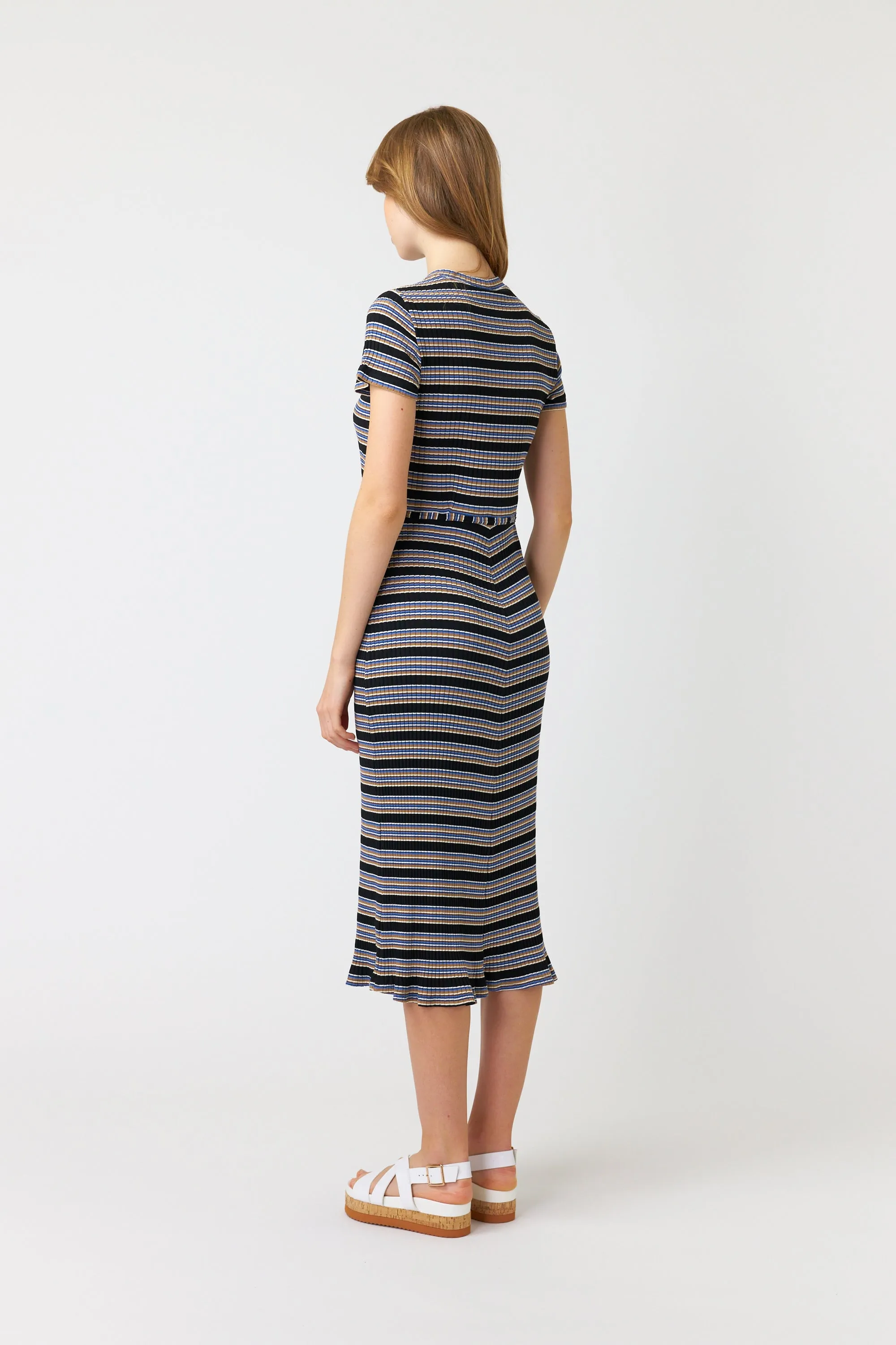 Stripey dress sold by Kate Sylvester product image thumbnail 3
