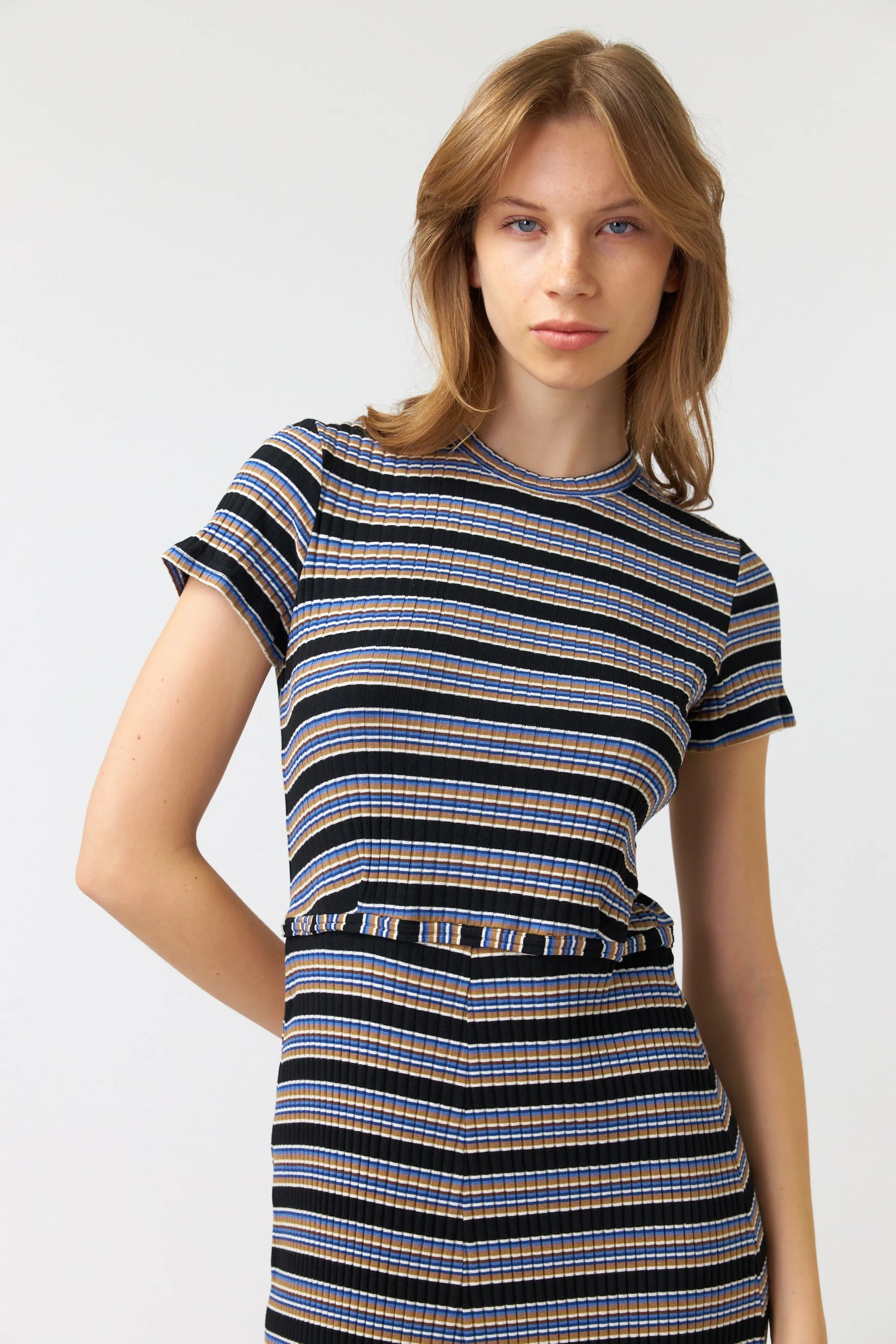 Stripey dress sold by Kate Sylvester product image thumbnail 4