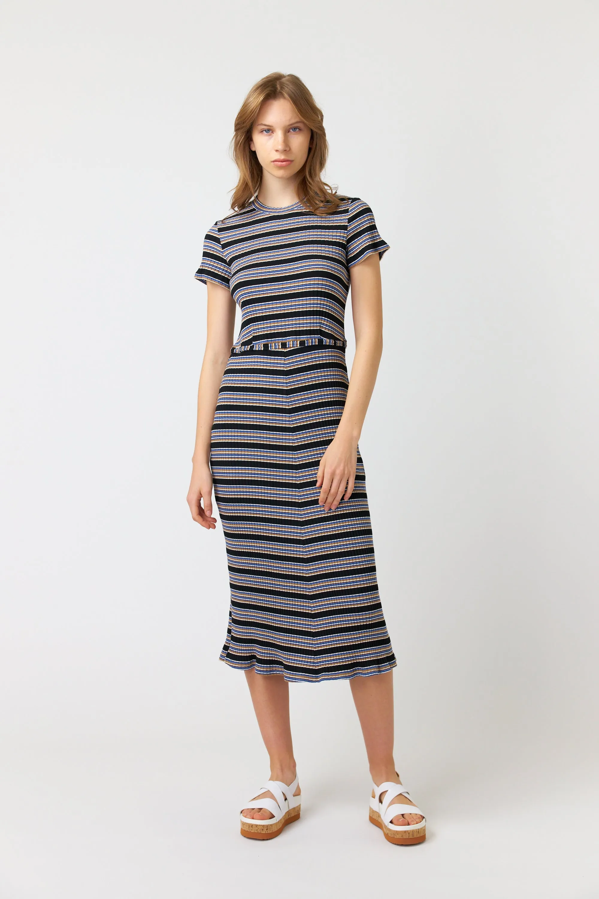 Stripey dress sold by Kate Sylvester