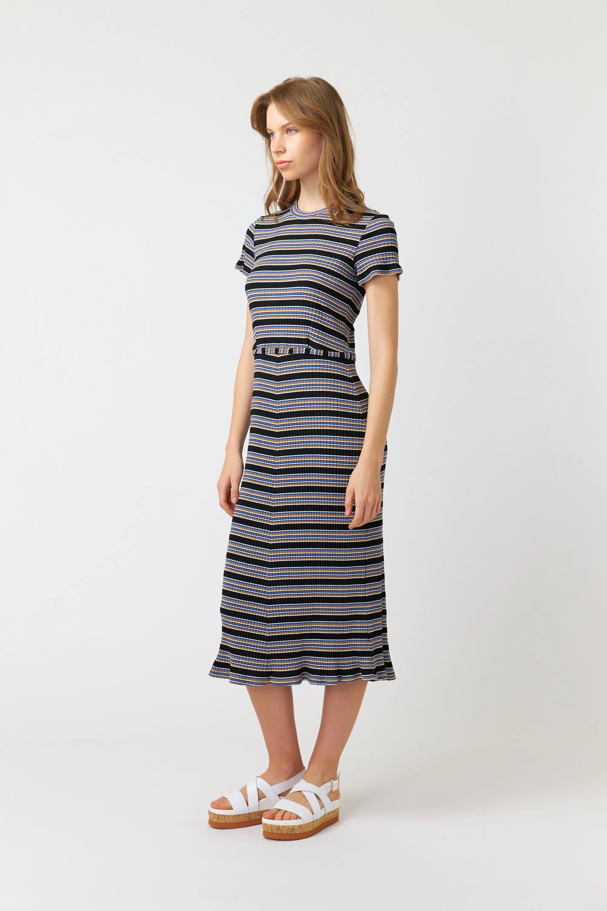 Stripey dress sold by Kate Sylvester product image thumbnail 2