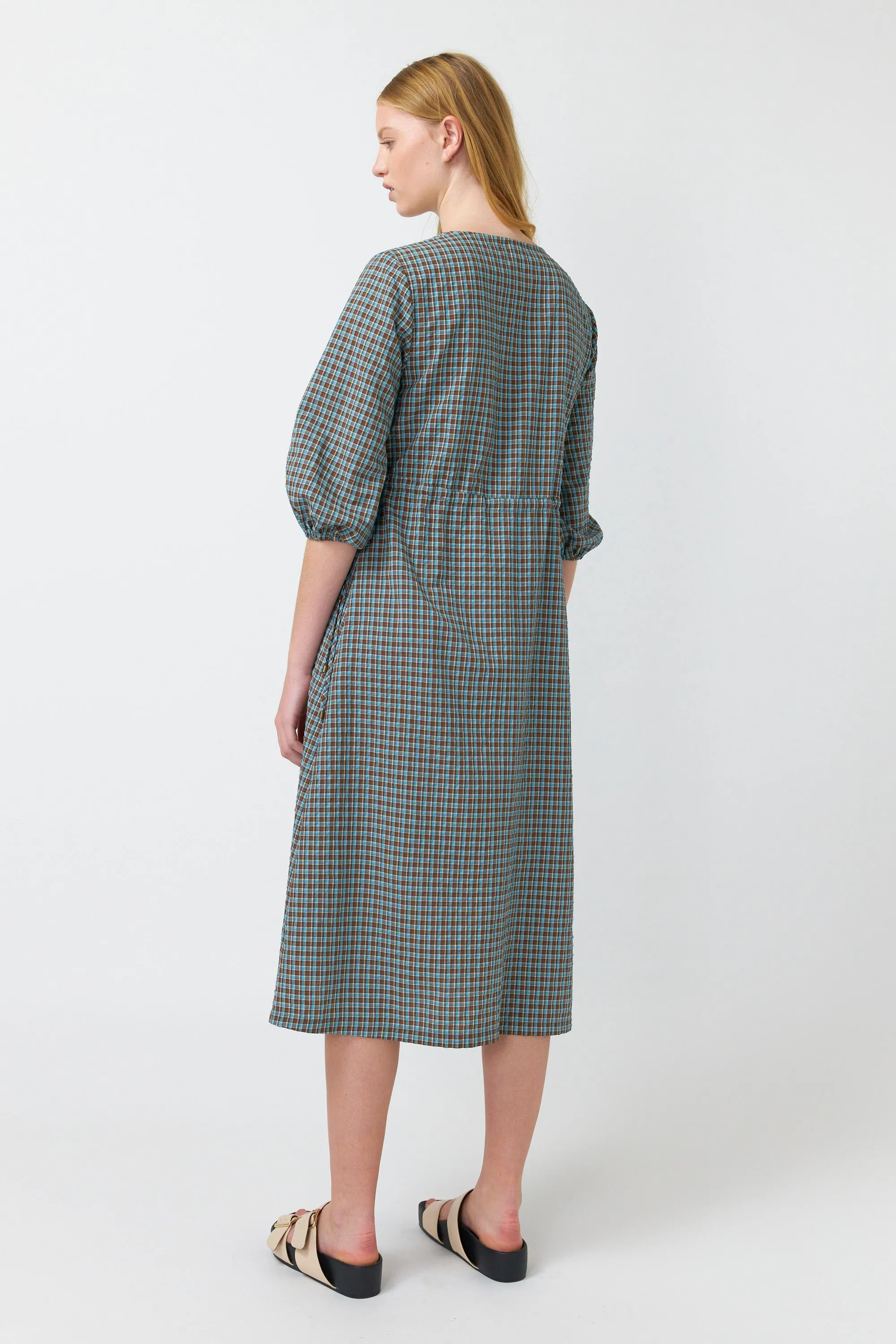 Checked dress sold by Kate Sylvester product image thumbnail 4