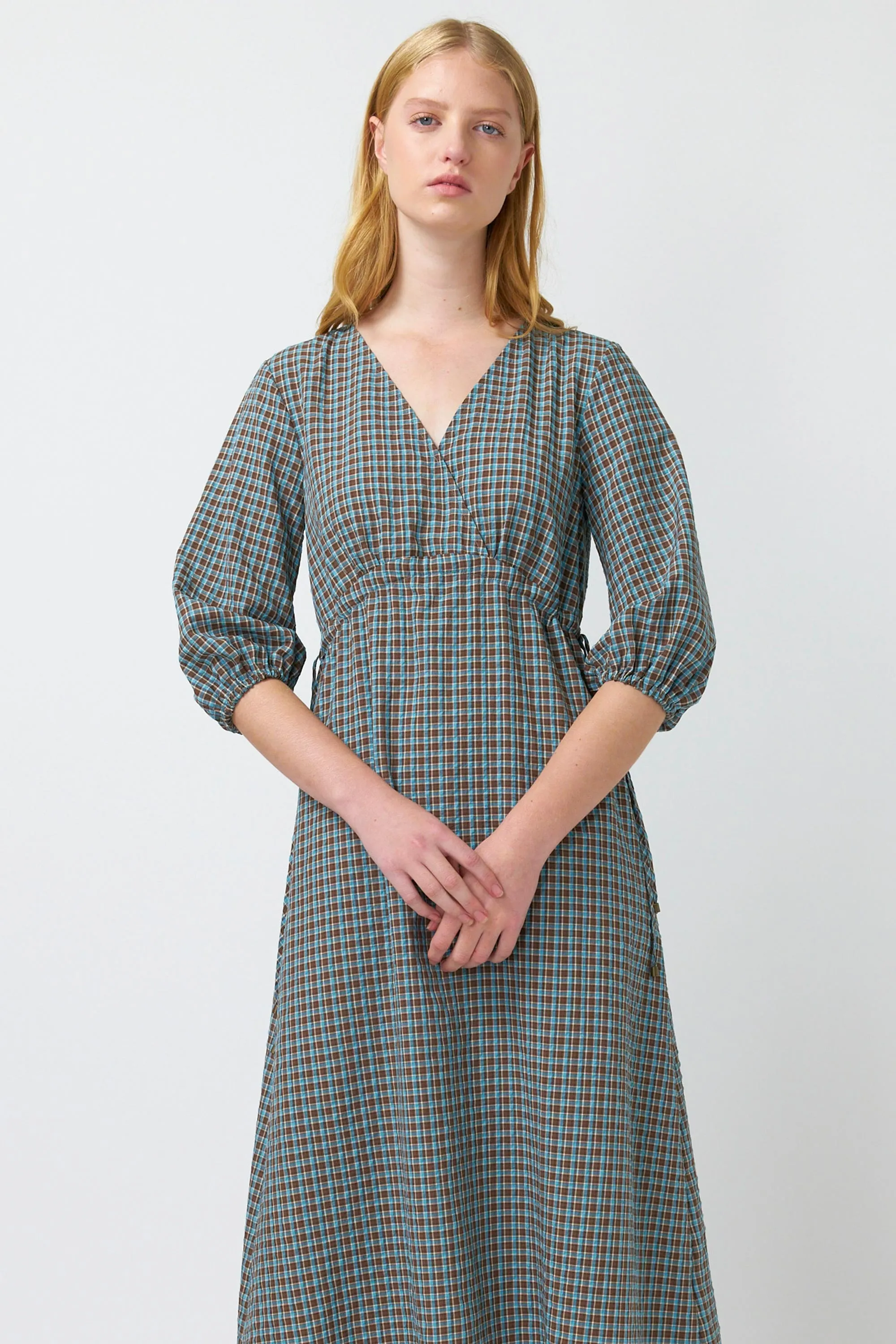 Checked dress sold by Kate Sylvester product image thumbnail 2