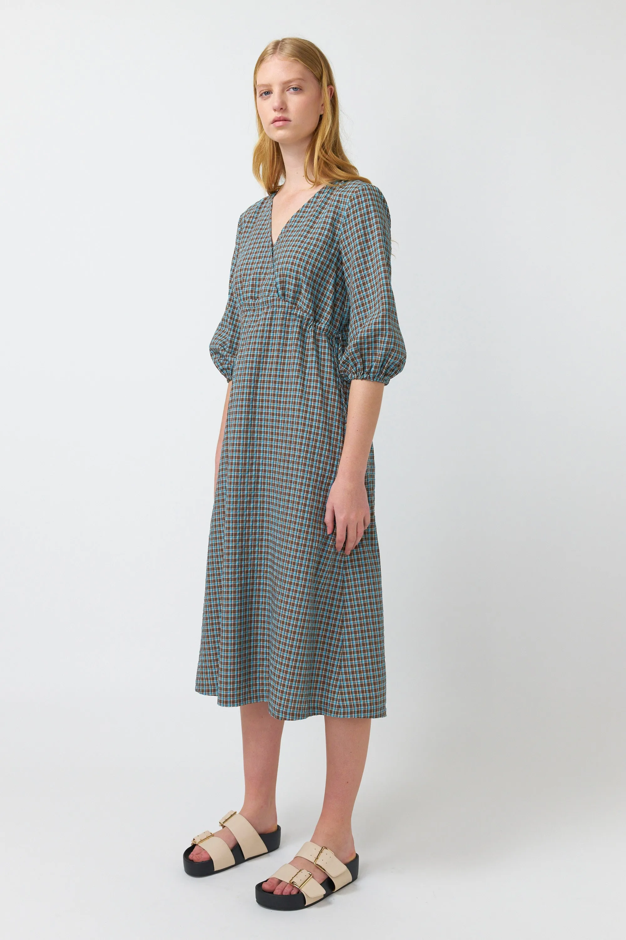 Checked dress sold by Kate Sylvester product image thumbnail 3