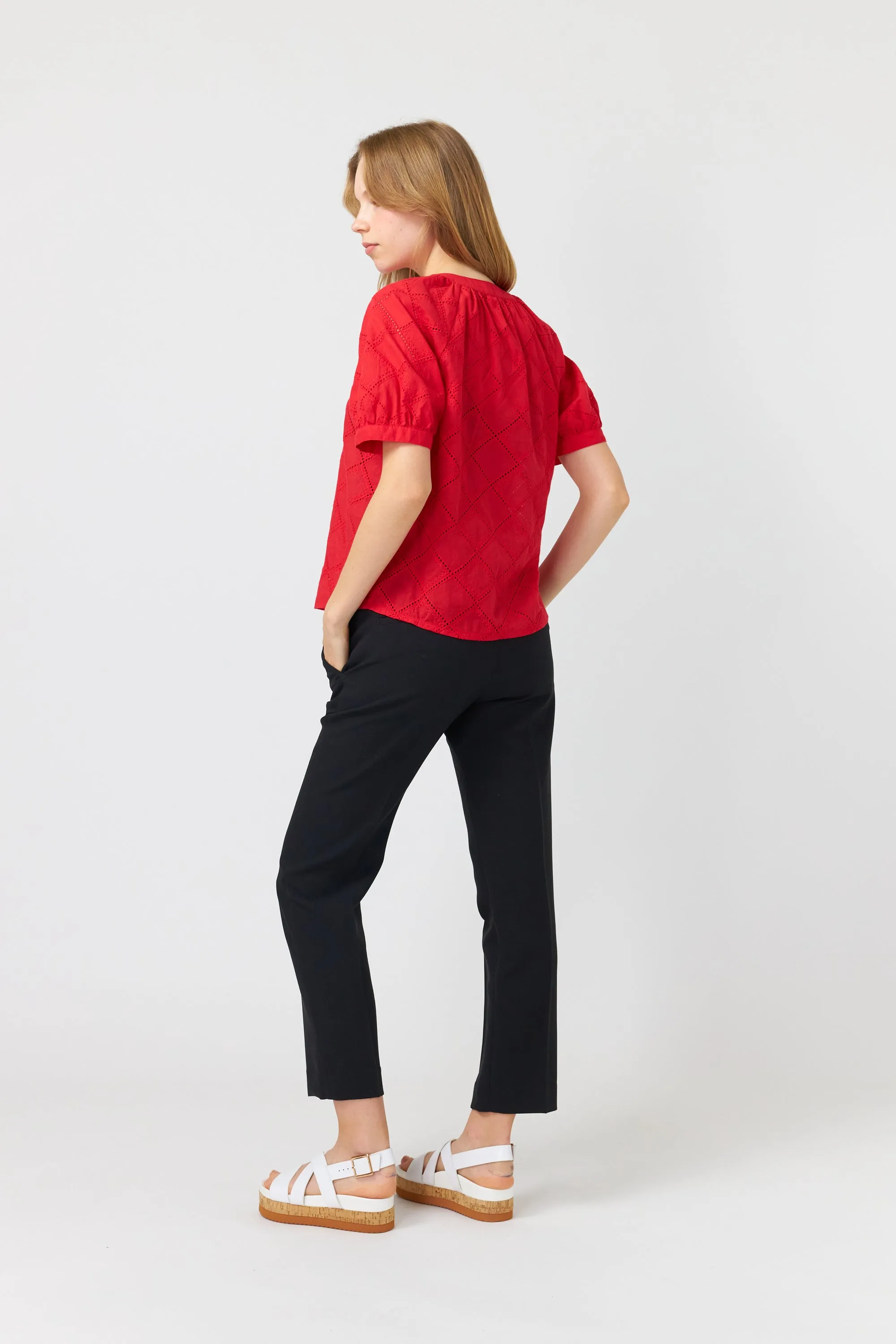 Lattice blouse sold by Kate Sylvester product image thumbnail 3