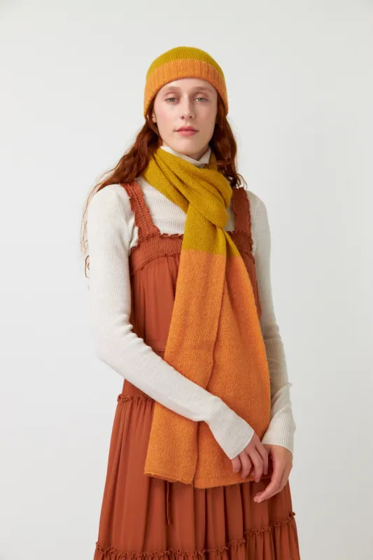 Fluffy scarf sold by Kate Sylvester