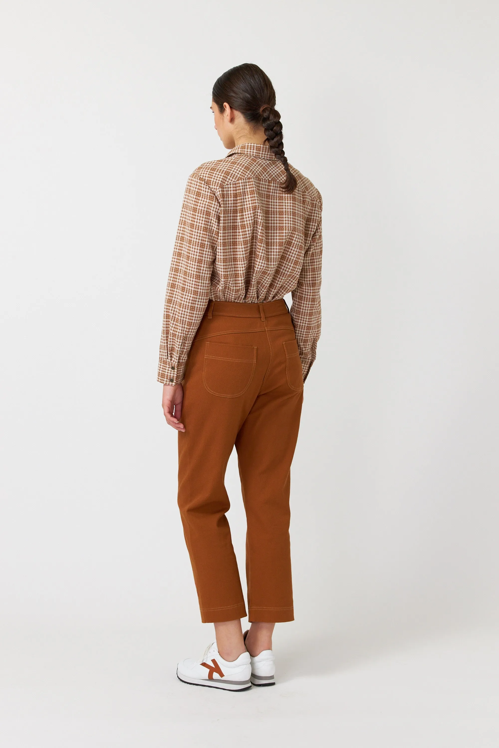 Gingham shirt sold by Kate Sylvester product image thumbnail 3