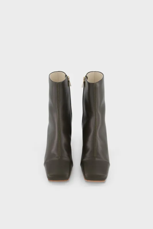Square toe boot sold by Kate Sylvester