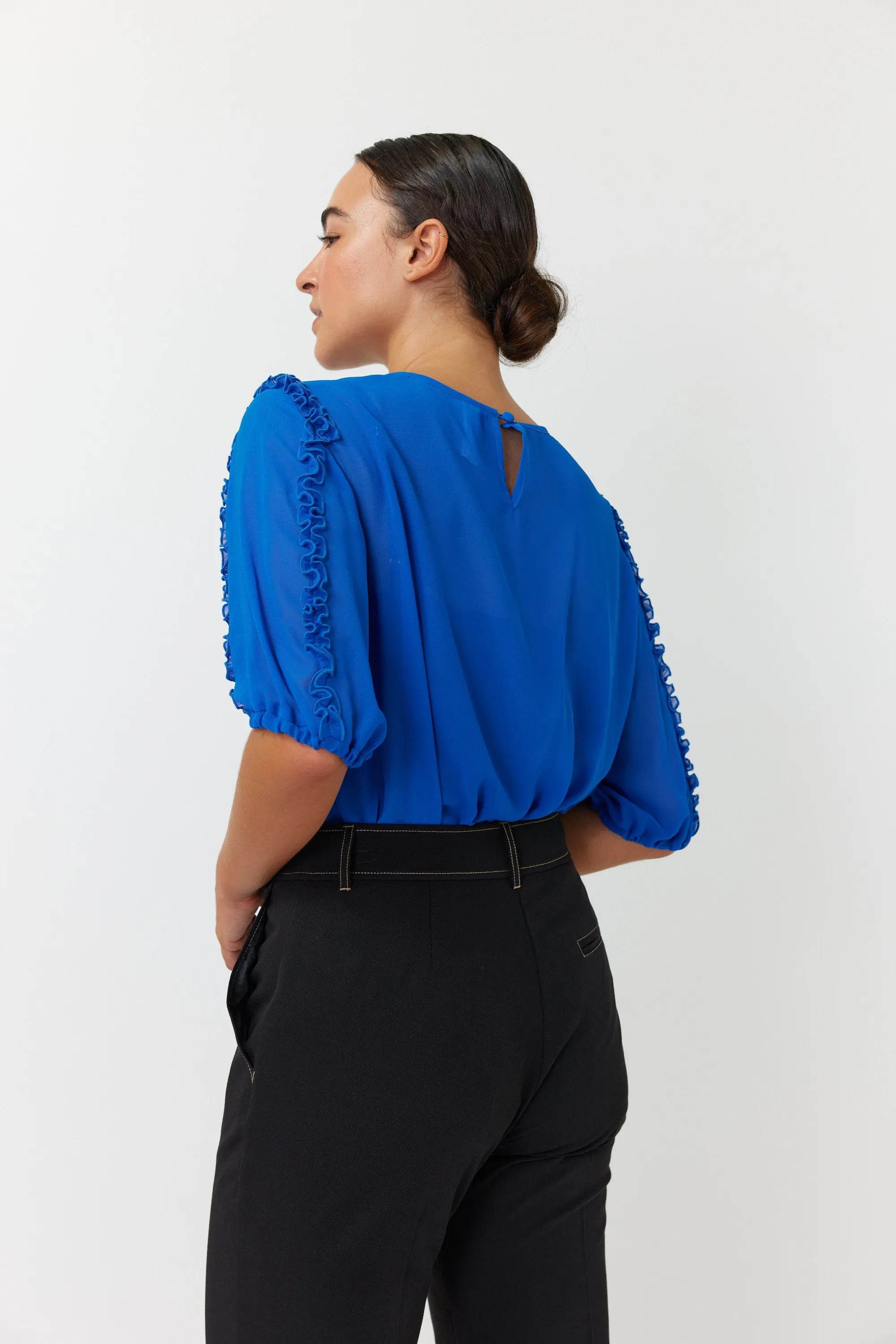 Billowy top sold by Kate Sylvester product image thumbnail 5