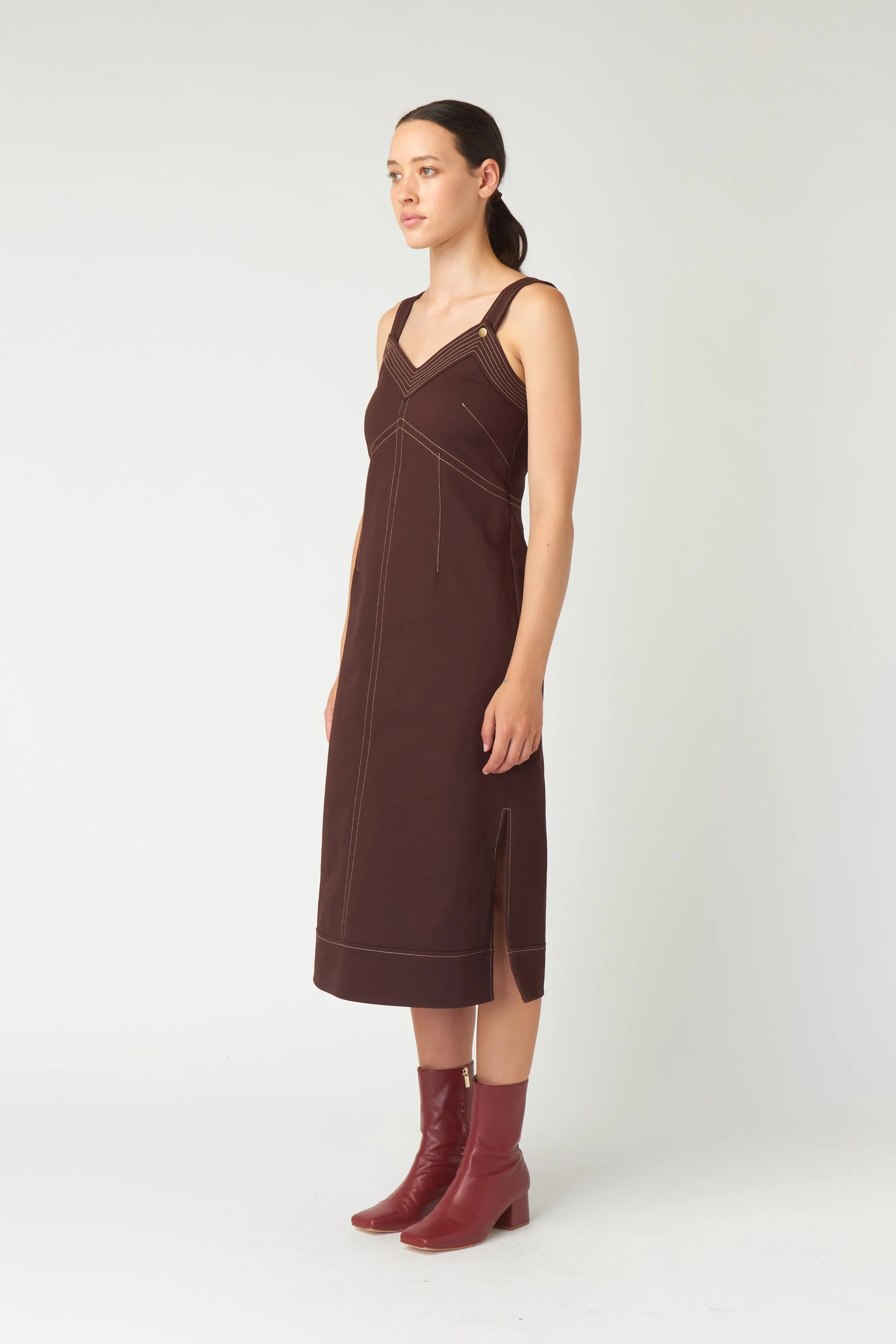 Denim dress sold by Kate Sylvester product image thumbnail 2