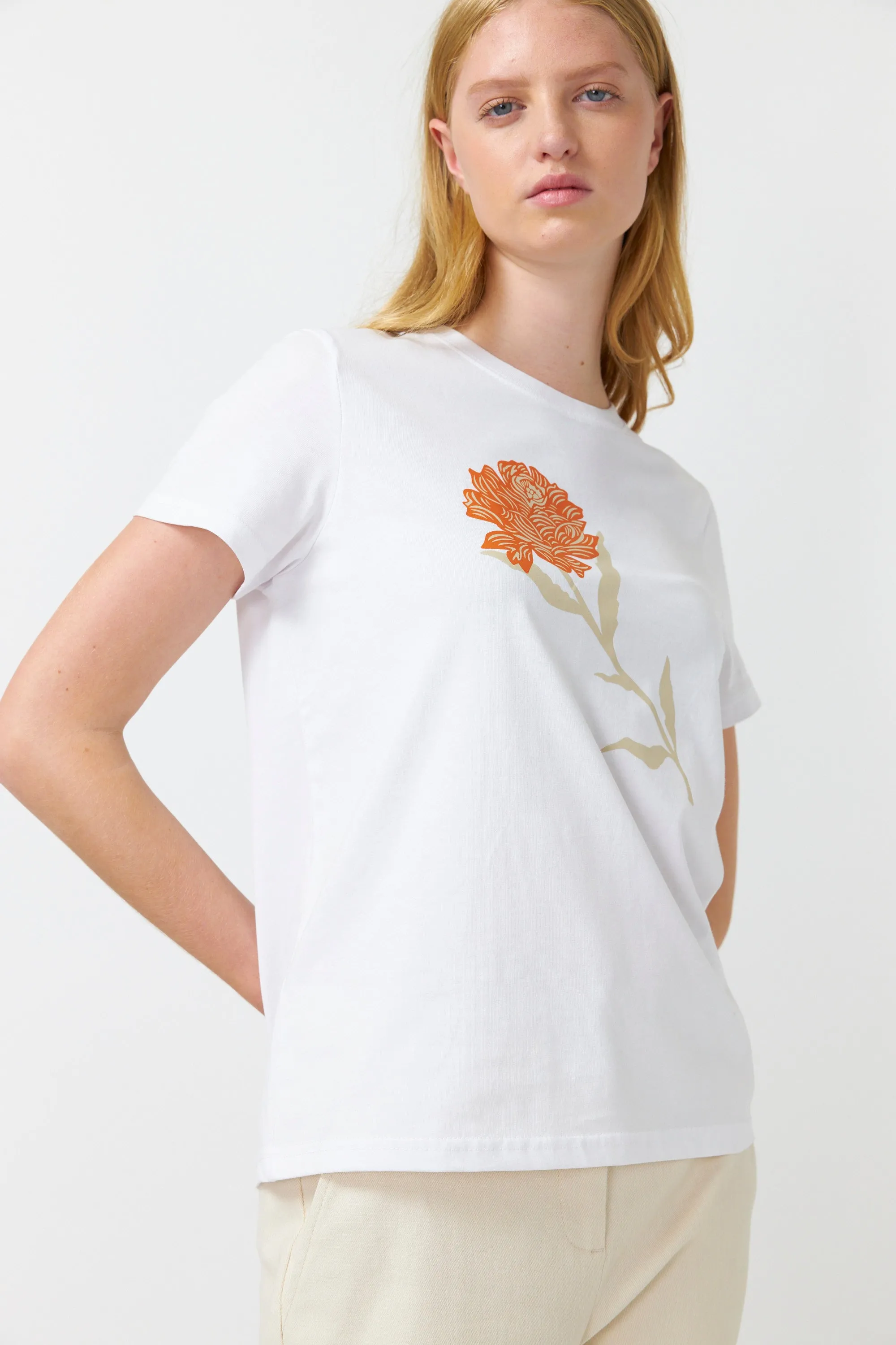 Desert rose t-shirt sold by Kate Sylvester product image thumbnail 5