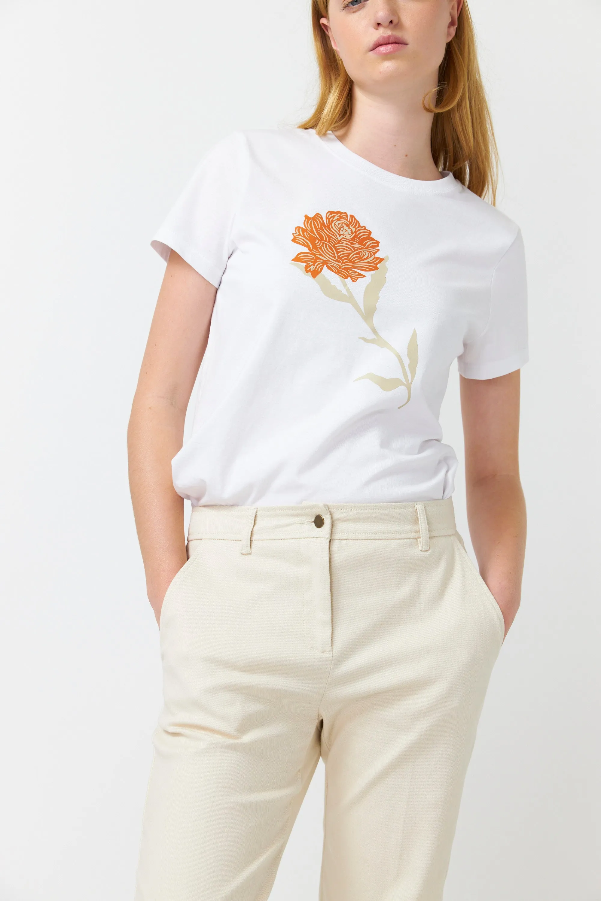 Desert rose t-shirt sold by Kate Sylvester product image thumbnail 2