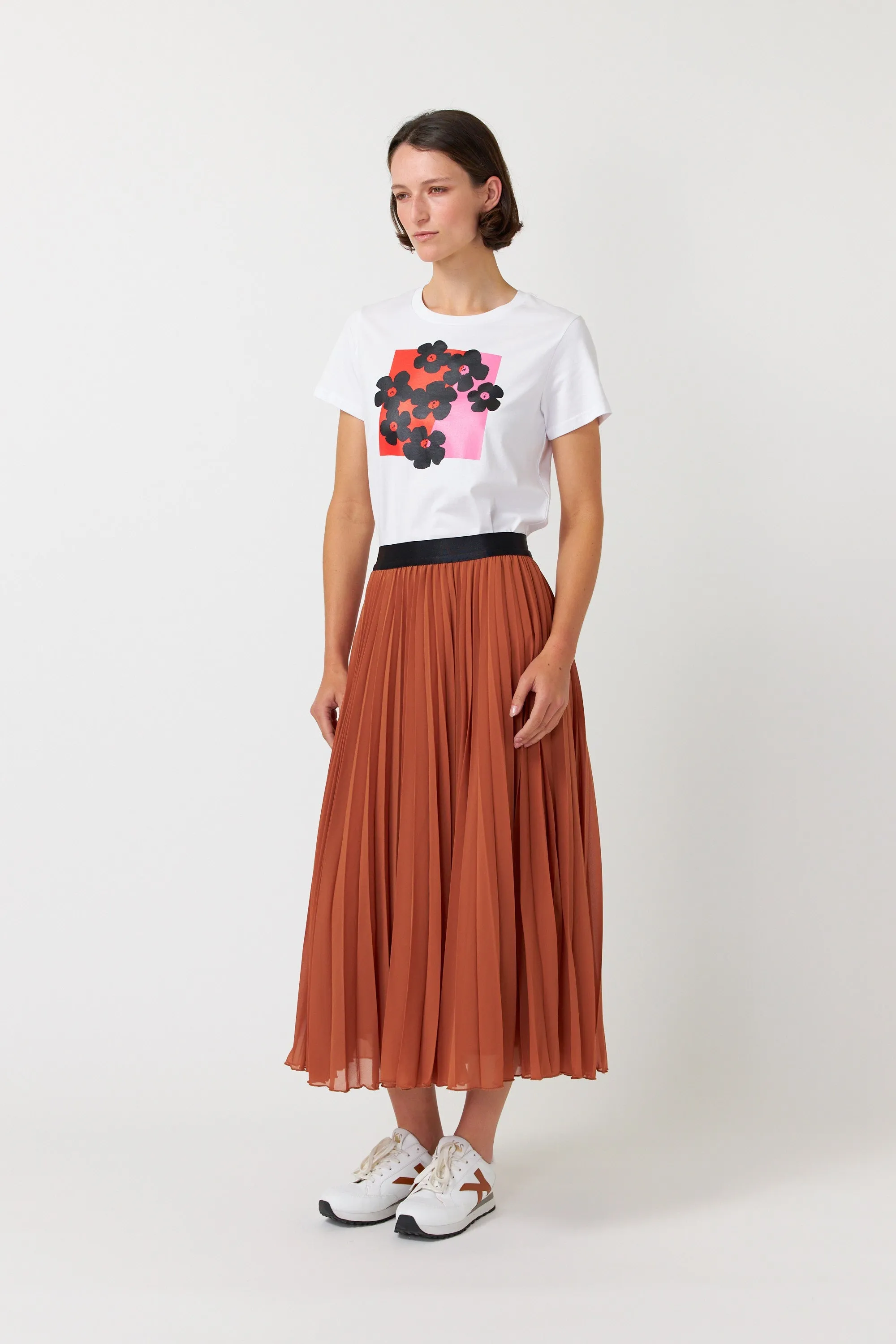 Pop flowers t-shirt sold by Kate Sylvester product image thumbnail 2