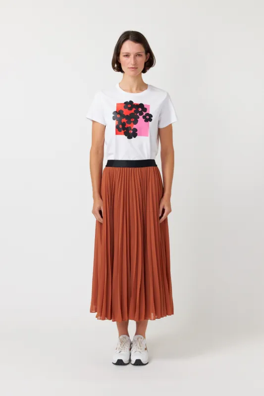 Pop flowers t-shirt sold by Kate Sylvester