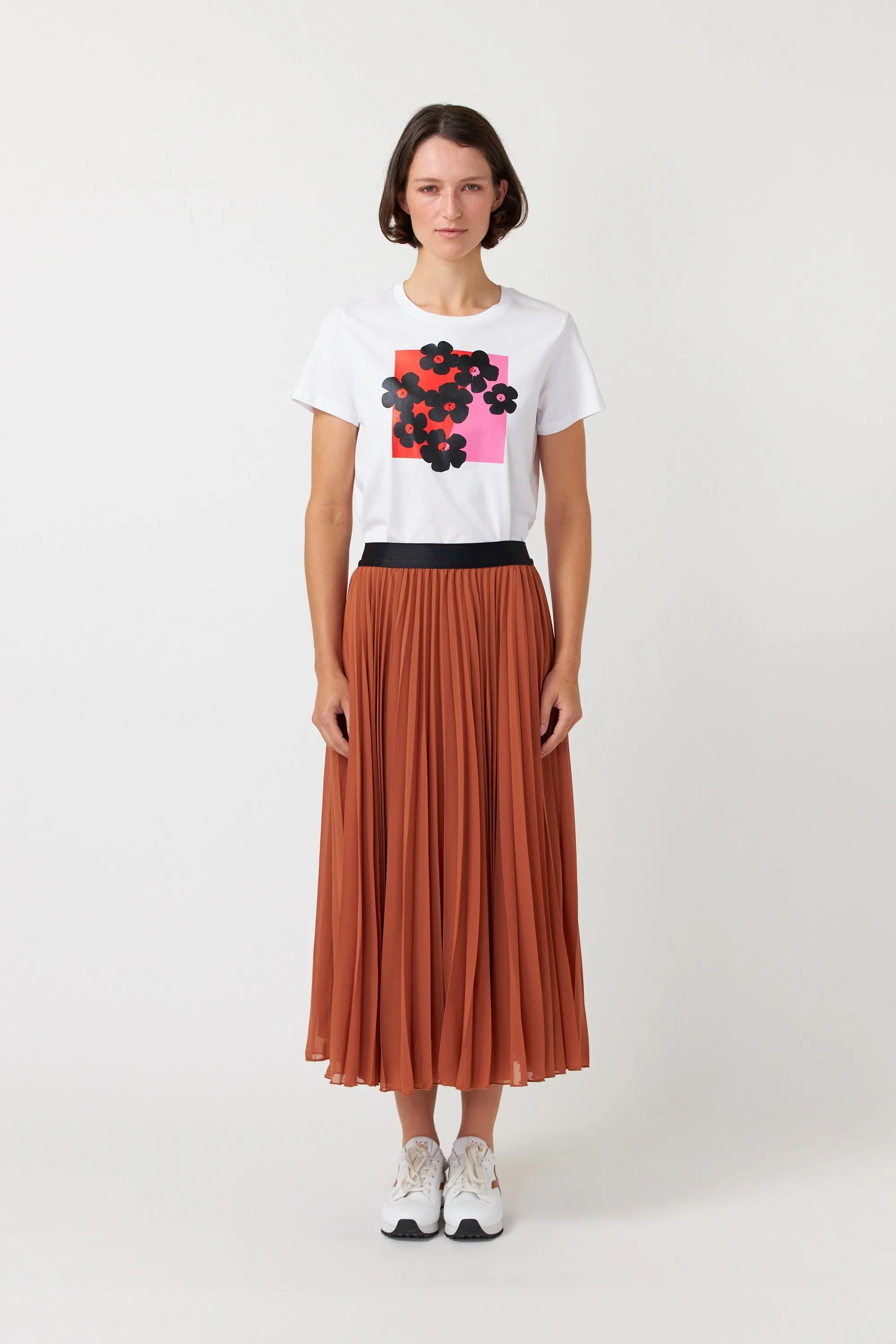 Pop flowers t-shirt sold by Kate Sylvester