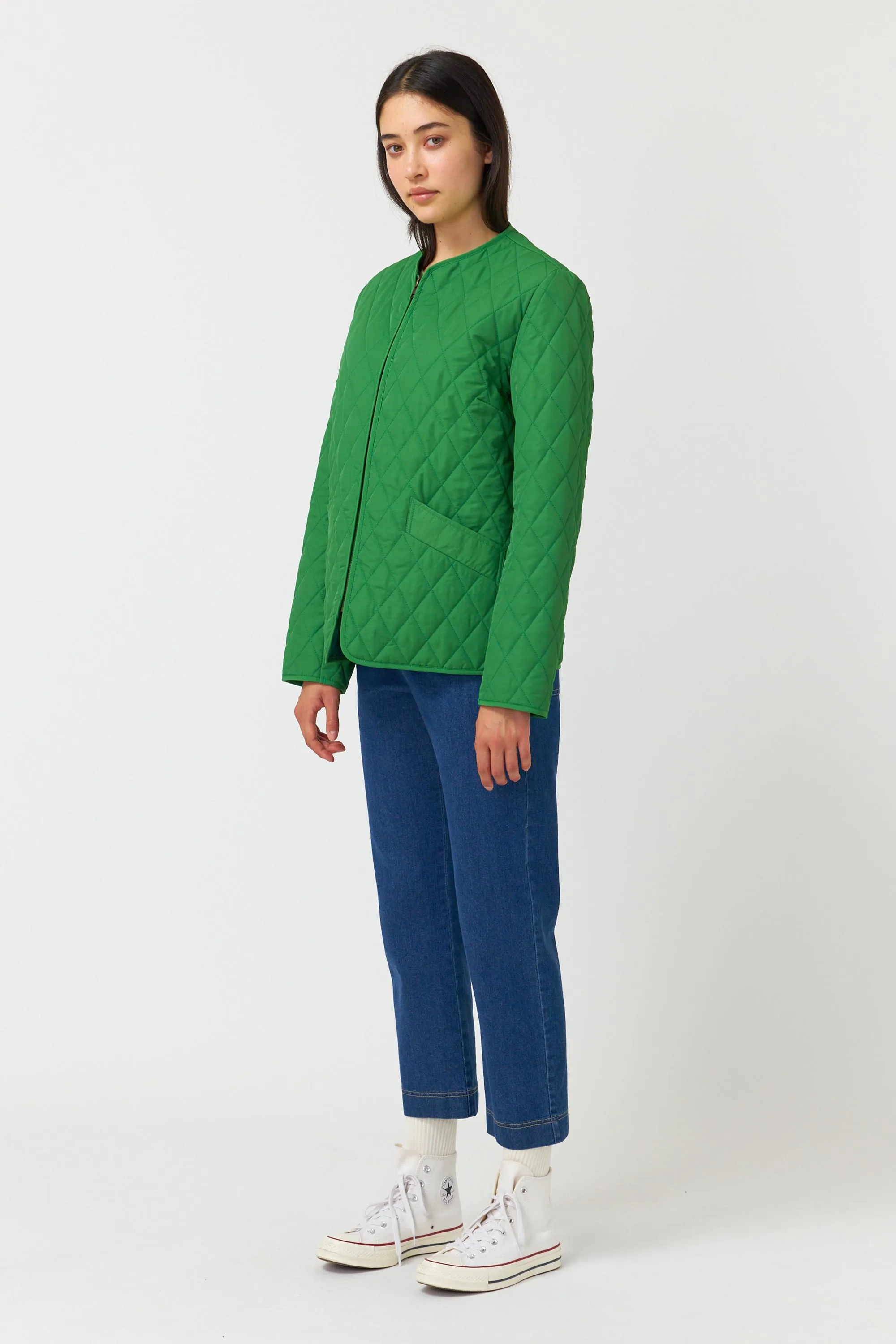 Quilted jacket sold by Kate Sylvester product image thumbnail 3