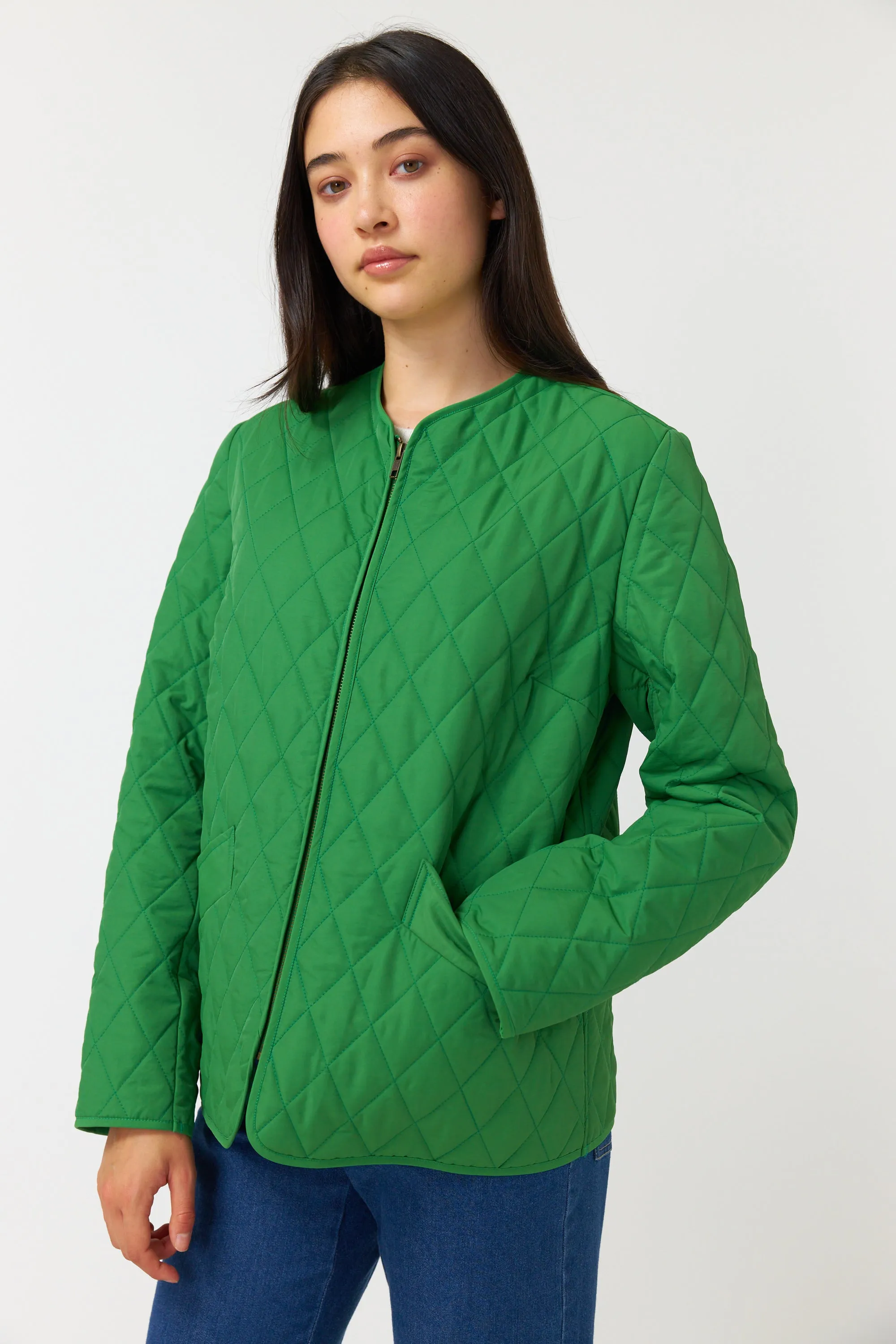 Quilted jacket sold by Kate Sylvester product image thumbnail 2