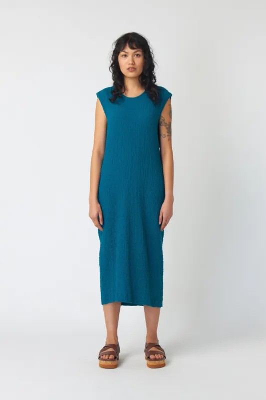 Crinkle shift dress sold by Kate Sylvester