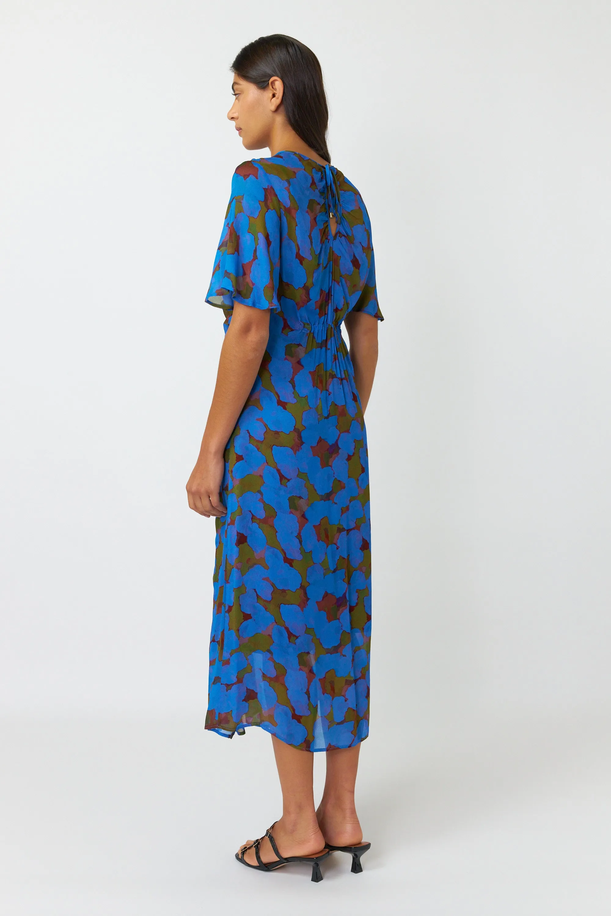 Rhea ruched dress sold by Kate Sylvester product image thumbnail 4