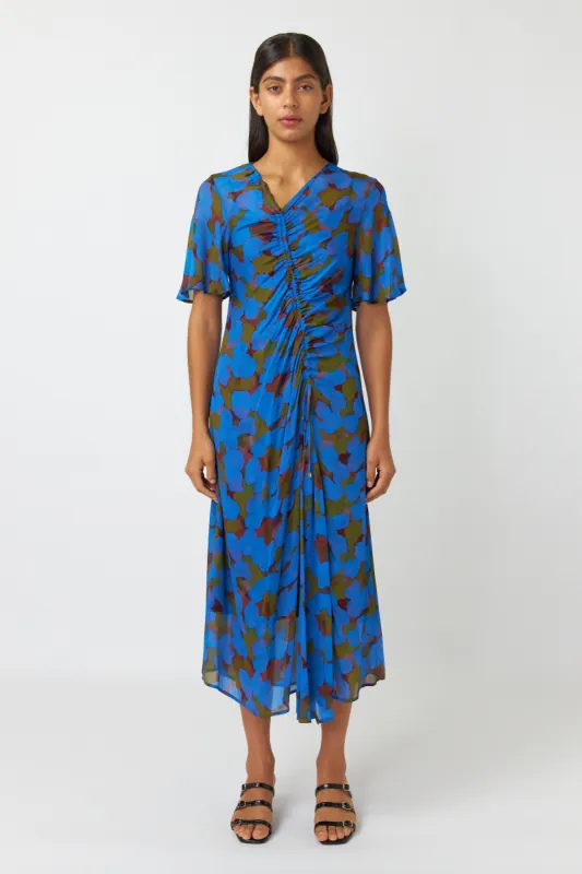 Rhea ruched dress sold by Kate Sylvester