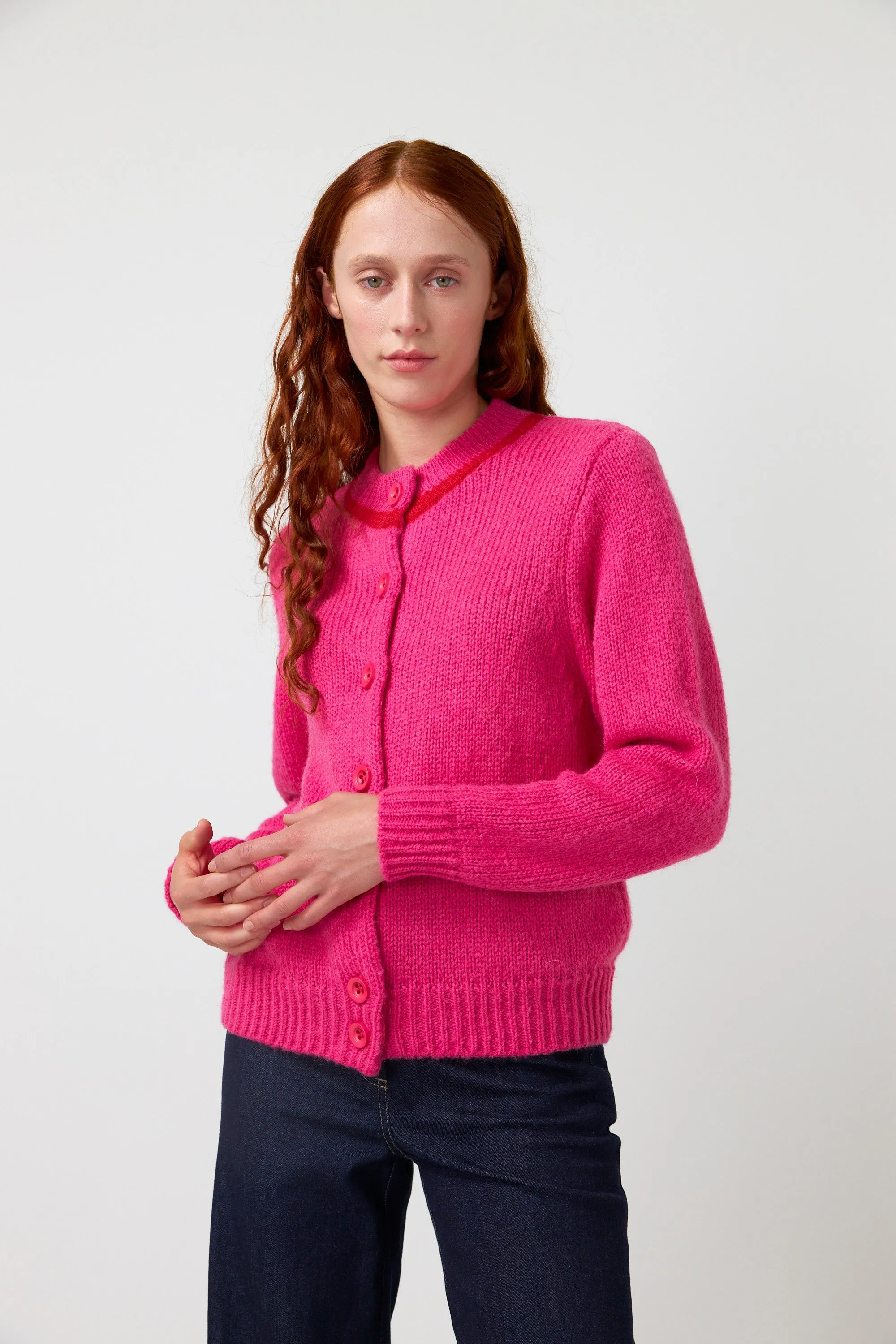 Fluffy cardigan sold by Kate Sylvester product image thumbnail 4