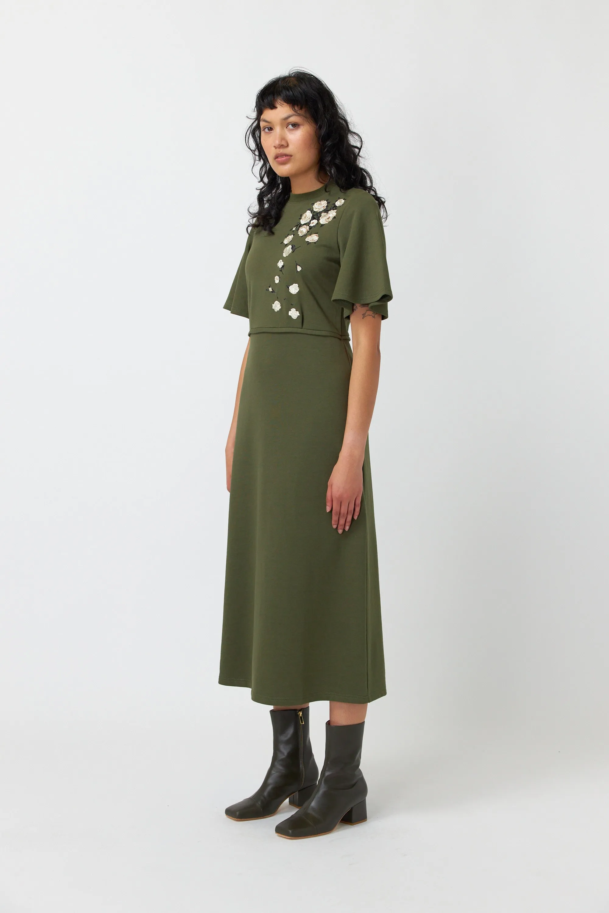 Falling roses dress sold by Kate Sylvester product image thumbnail 2