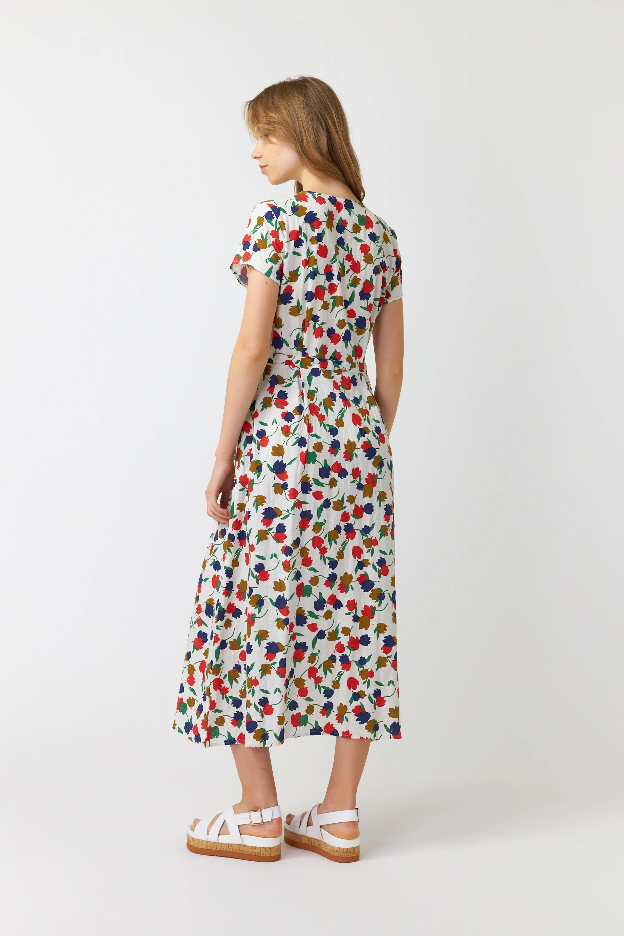 Tulips midi dress sold by Kate Sylvester product image thumbnail 3