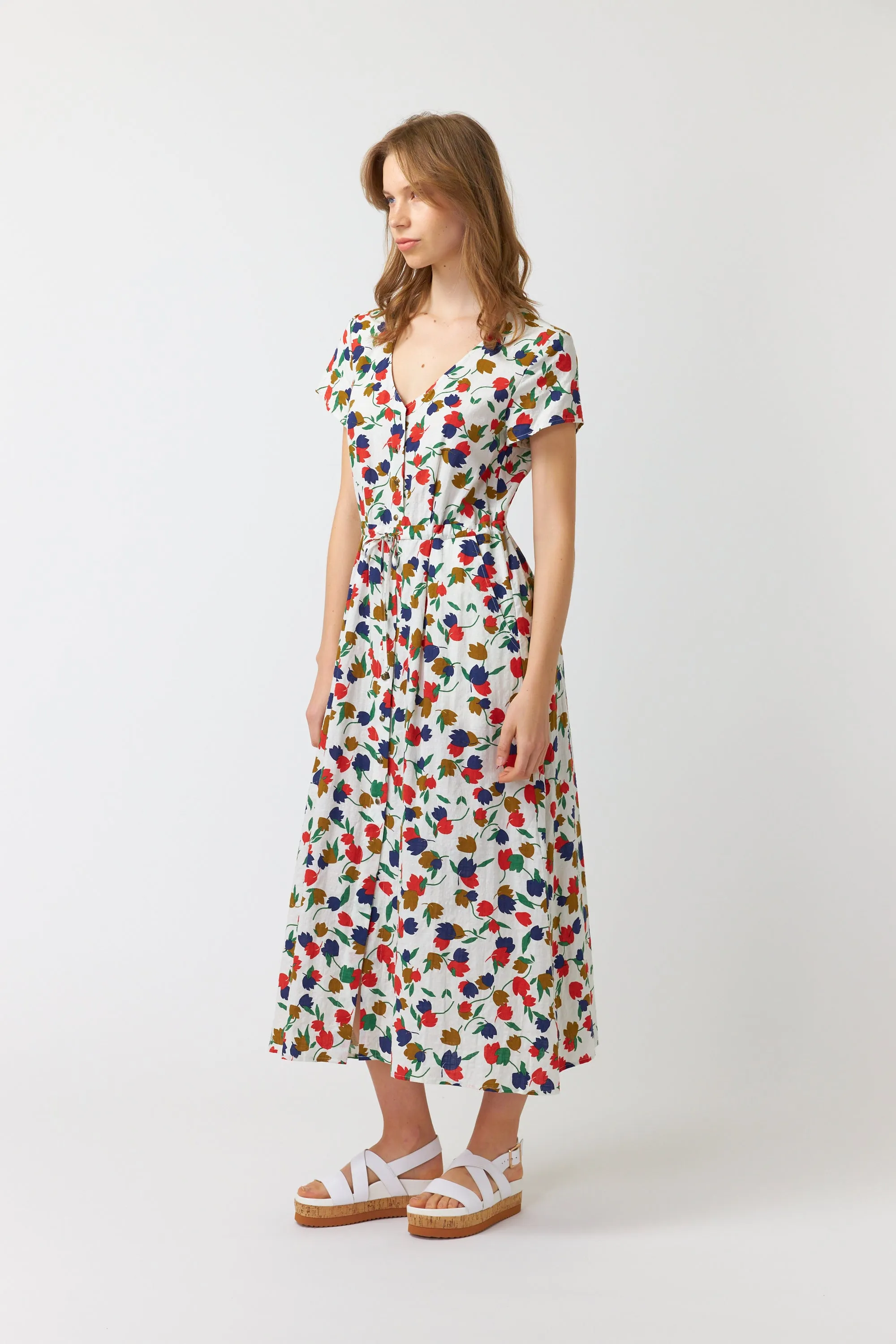 Tulips midi dress sold by Kate Sylvester product image thumbnail 2