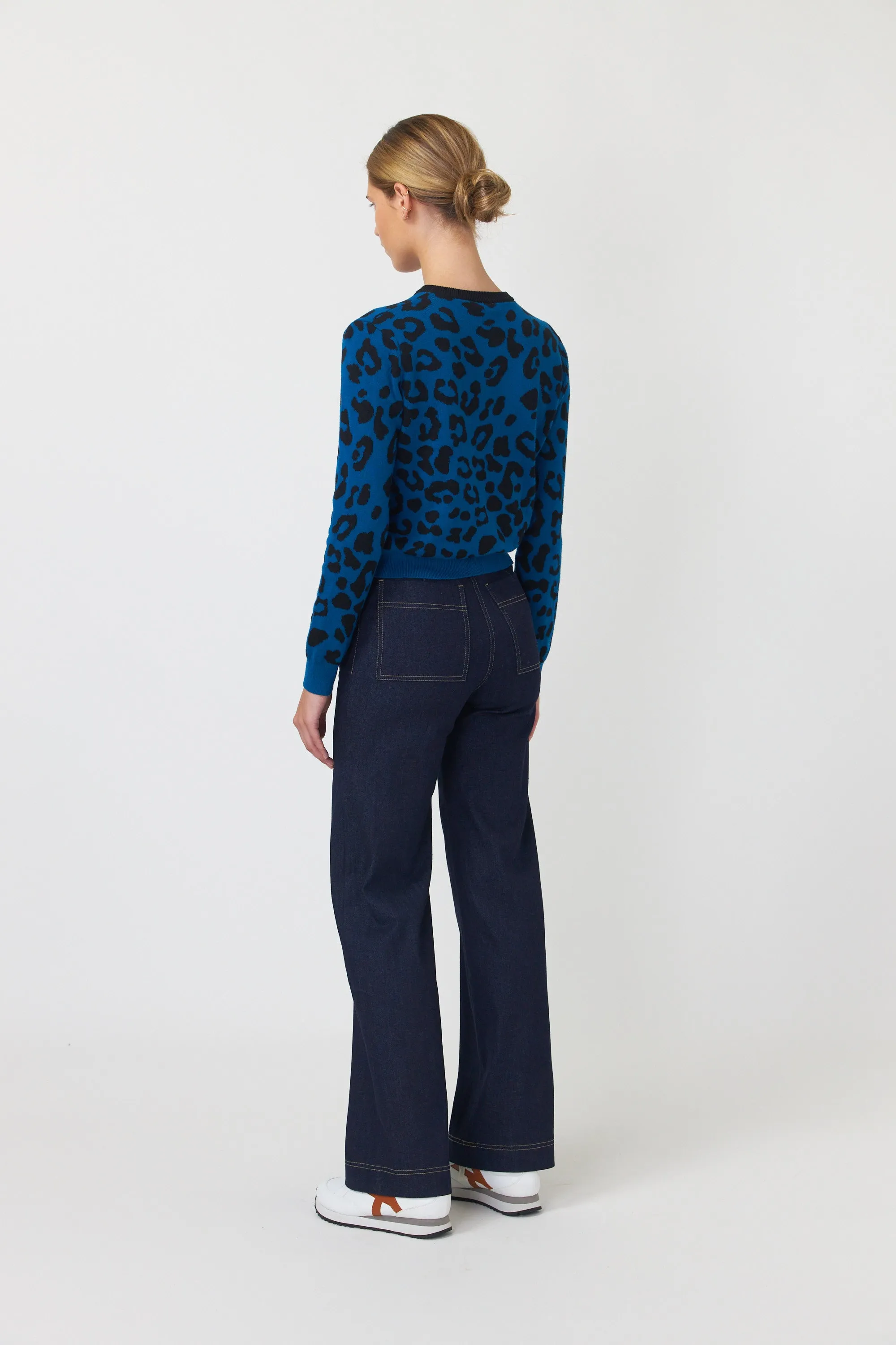 Leopard cardigan sold by Kate Sylvester product image thumbnail 3