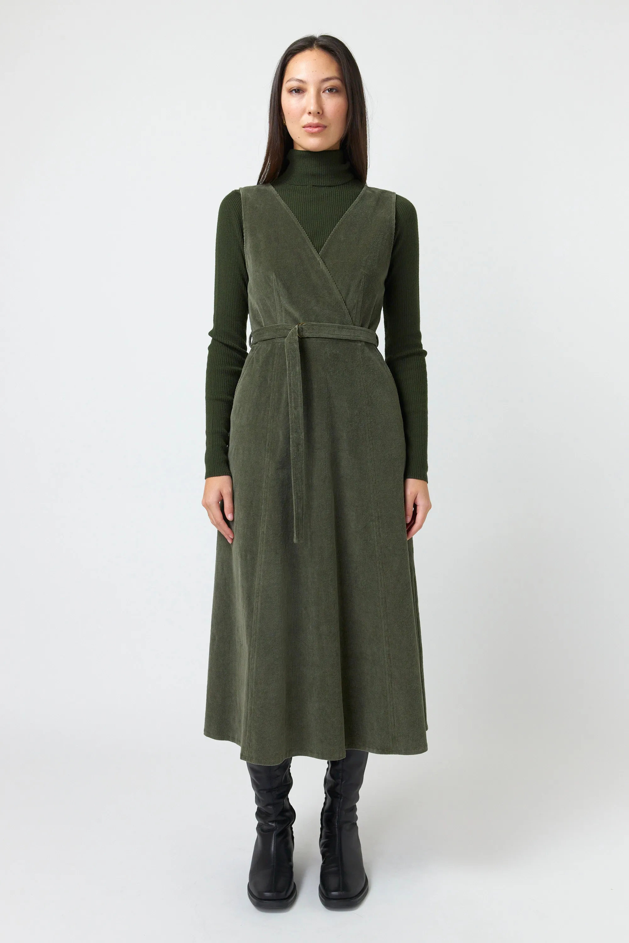 Cord dress sold by Kate Sylvester