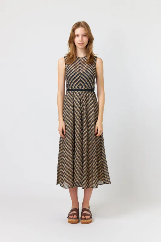 Checked dress sold by Kate Sylvester