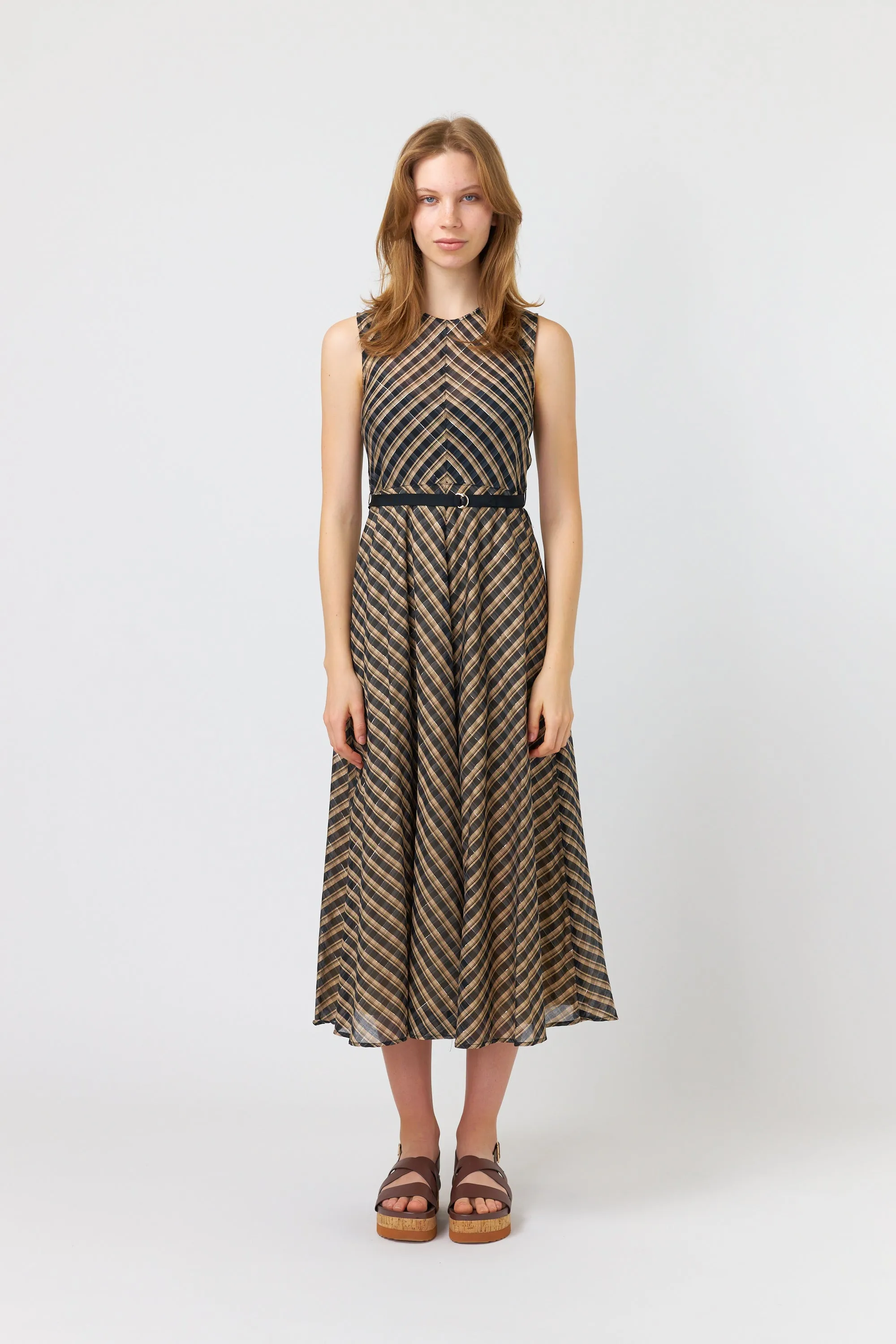 Checked dress sold by Kate Sylvester